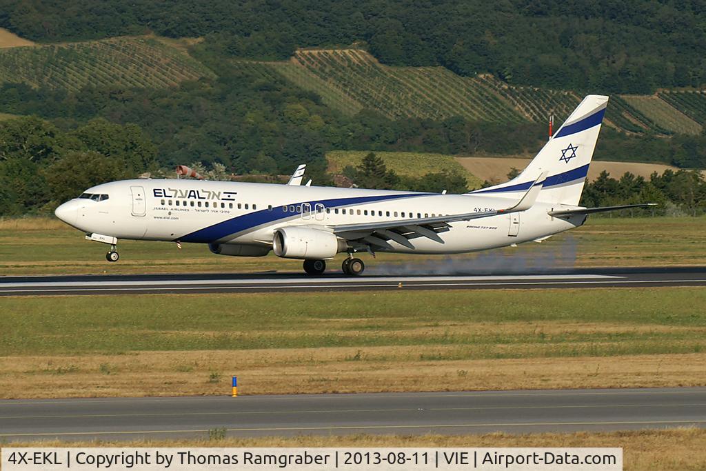 4X-EKL, 2009 Boeing 737-85P C/N 35478, El Al - Israel Airlines Boeing 737-800