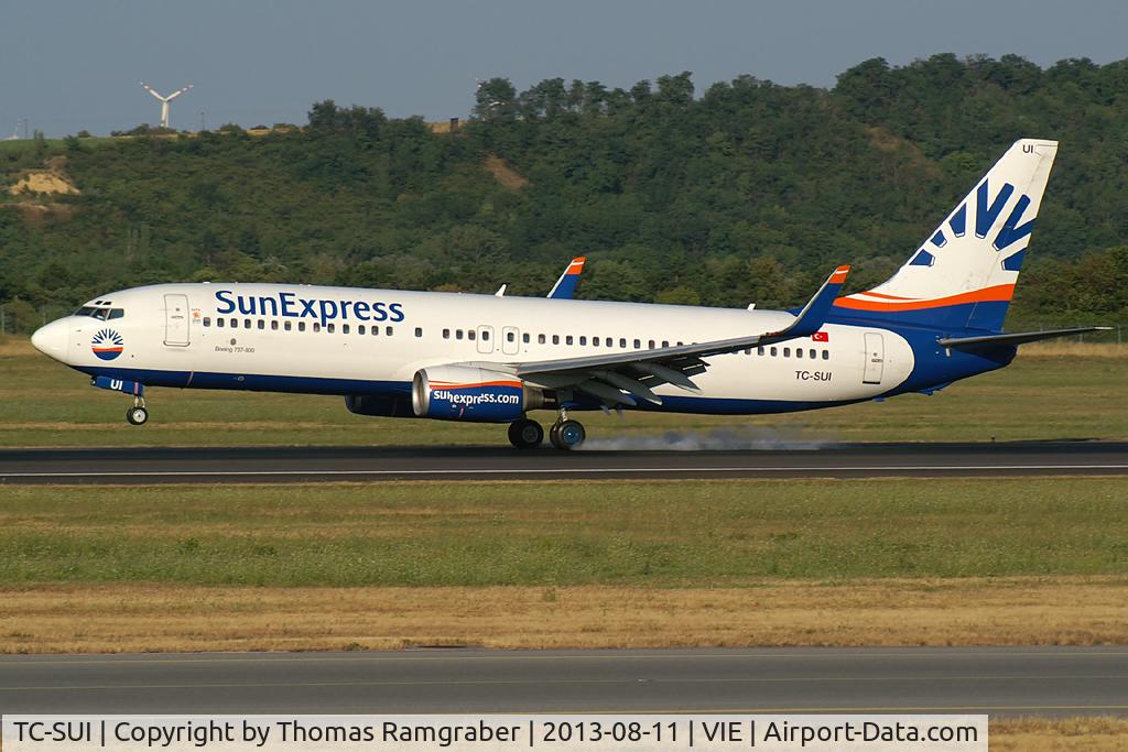 TC-SUI, 2003 Boeing 737-8CX C/N 32367, Sun Express Boeing 737-800