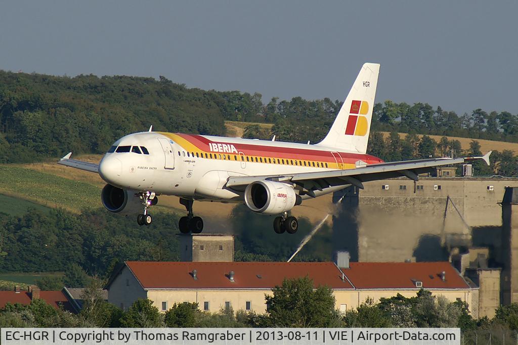 EC-HGR, 1999 Airbus A319-111 C/N 1154, Iberia Airbus A319