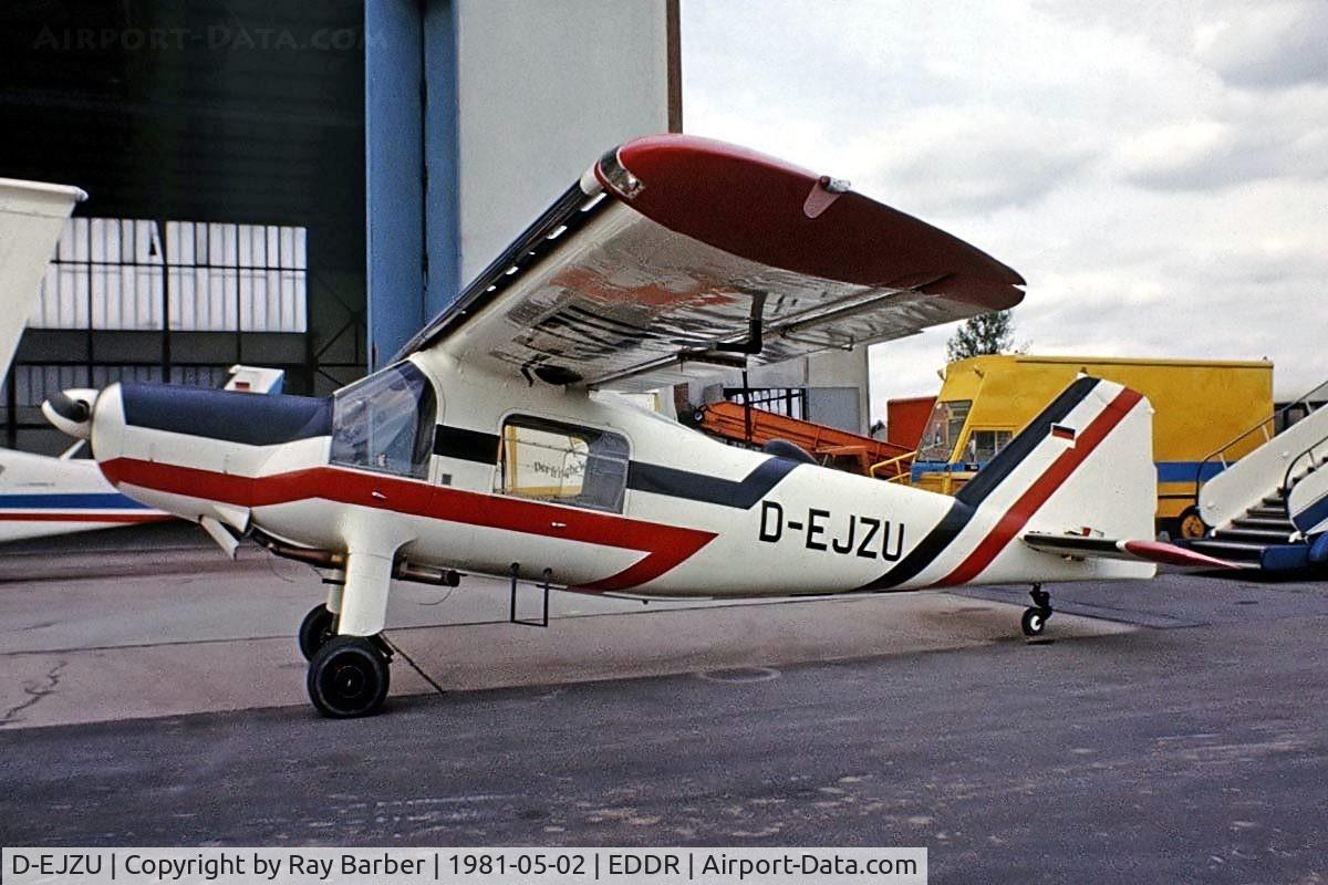 D-EJZU, 1958 Dornier Do-27B-1 C/N 246, Dornier Do-27B-1 [246] Saarbrucken~D 02/05/1981