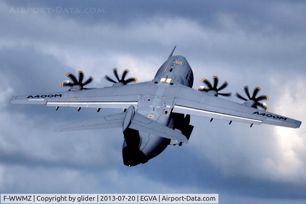 F-WWMZ, 2011 Airbus A400M-180 Atlas C/N 006, Another first viewing for me, very impressive performer