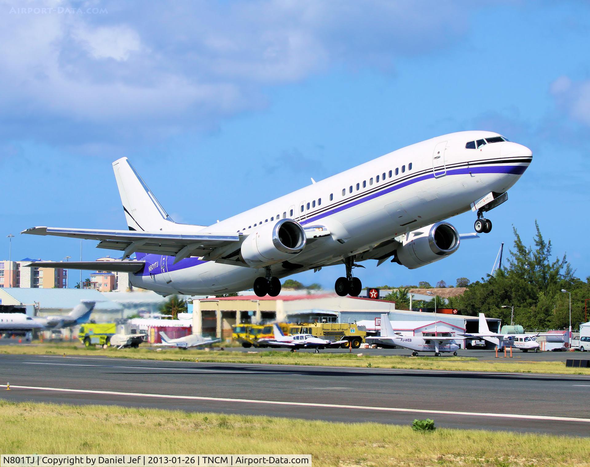 N801TJ, 1990 Boeing 737-4B7 C/N 24892, N801TJ