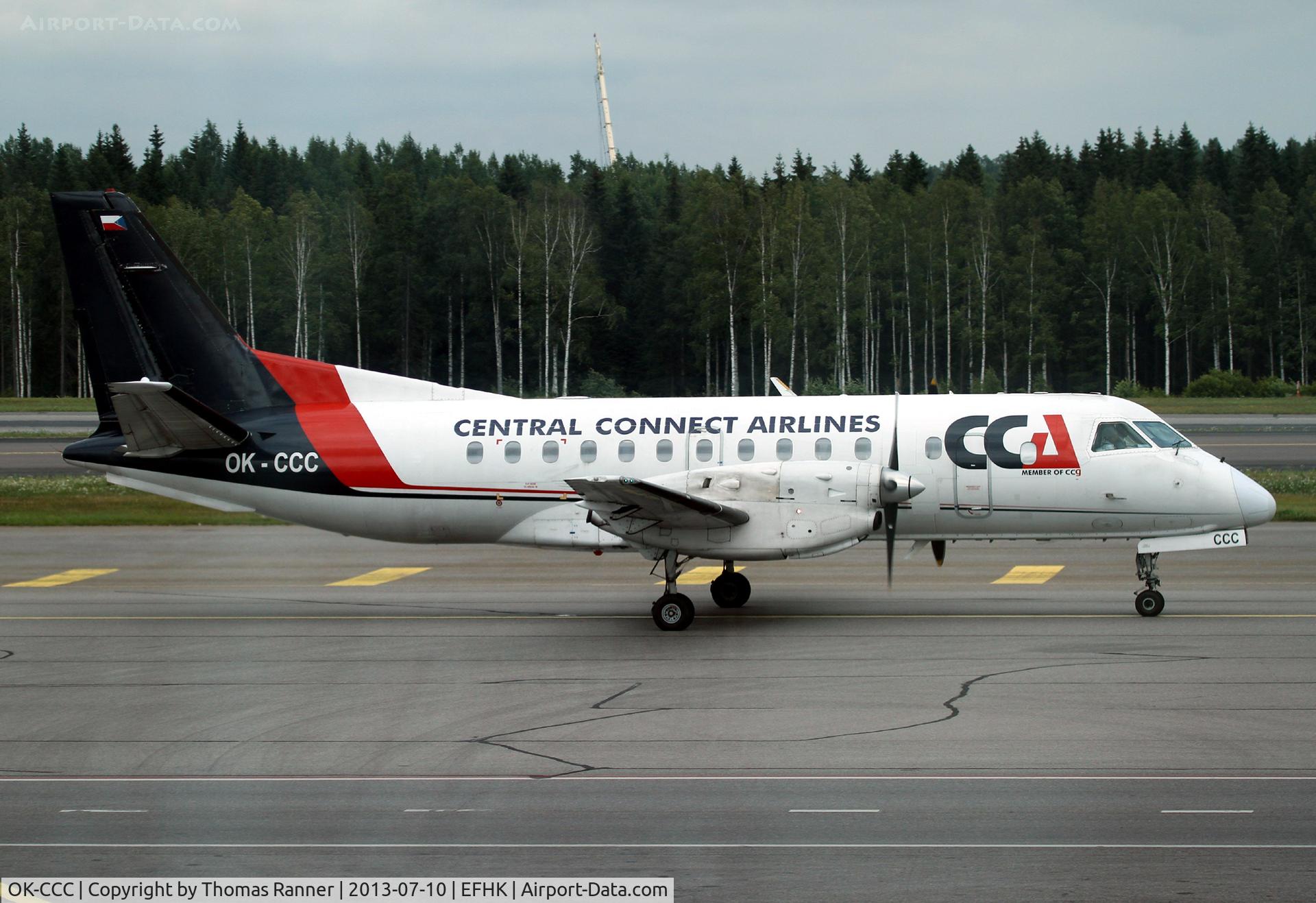 OK-CCC, 1990 Saab 340B C/N 340B-208, CCA Saab 340
