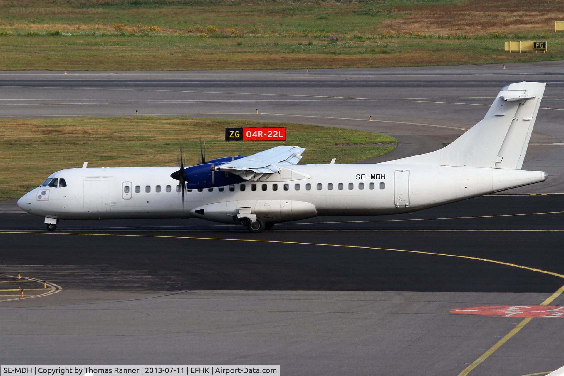 SE-MDH, 2010 ATR 72-212A C/N 917, Blue1 ATR72