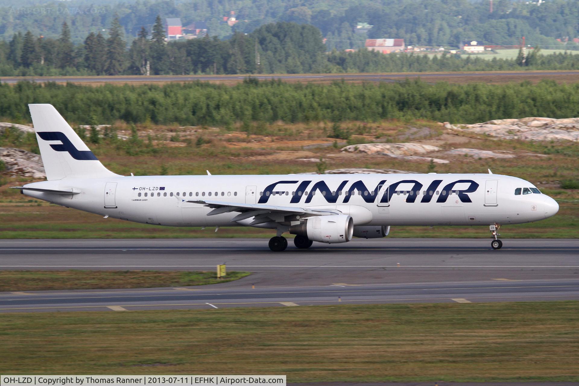 OH-LZD, 2000 Airbus A321-211 C/N 1241, Finnair A321
