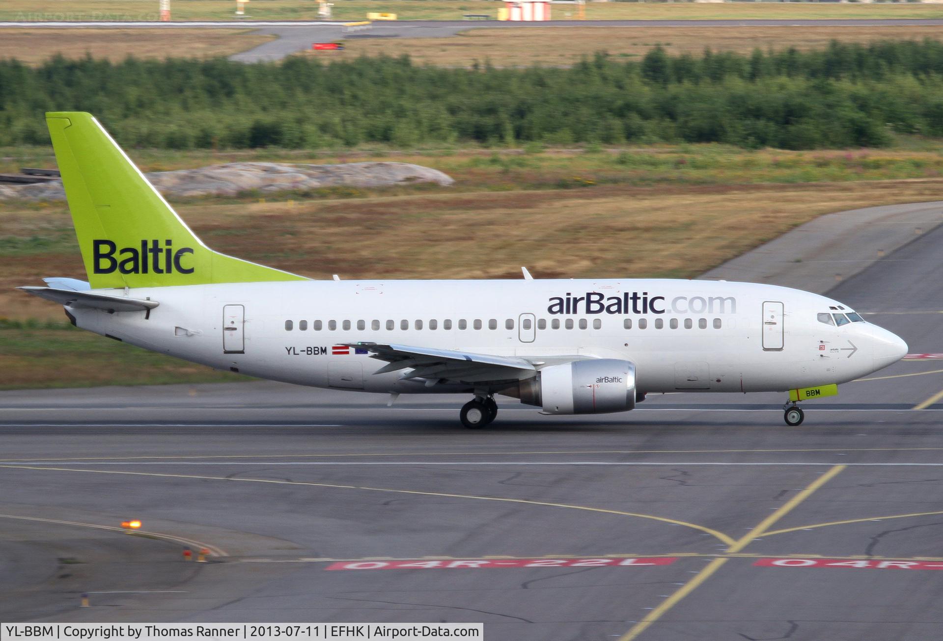 YL-BBM, 1992 Boeing 737-522 C/N 26680, Air Baltic B737