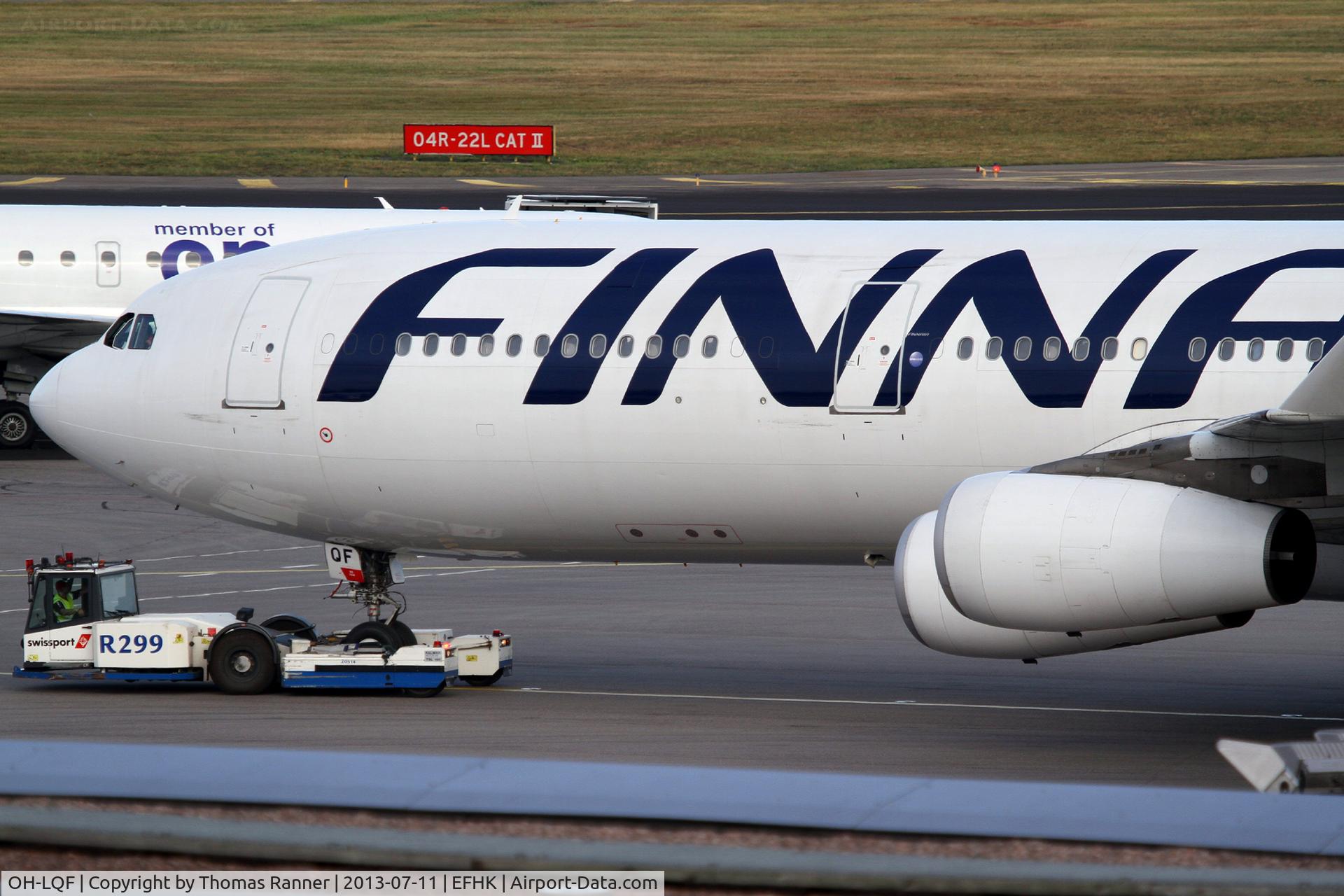 OH-LQF, 1997 Airbus A340-313X C/N 168, Finnair A340