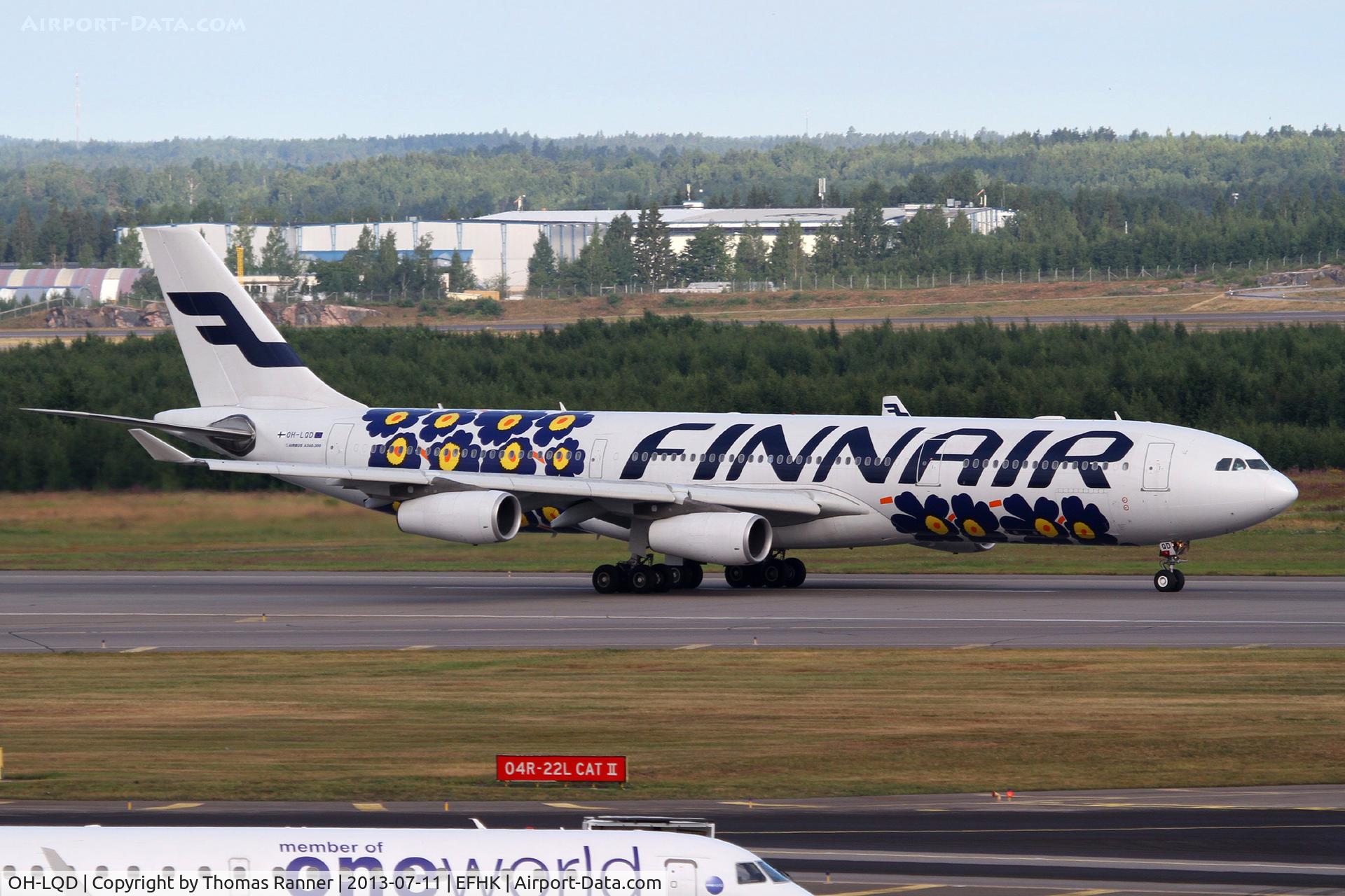 OH-LQD, 2008 Airbus A340-313X C/N 921, Finnair A340