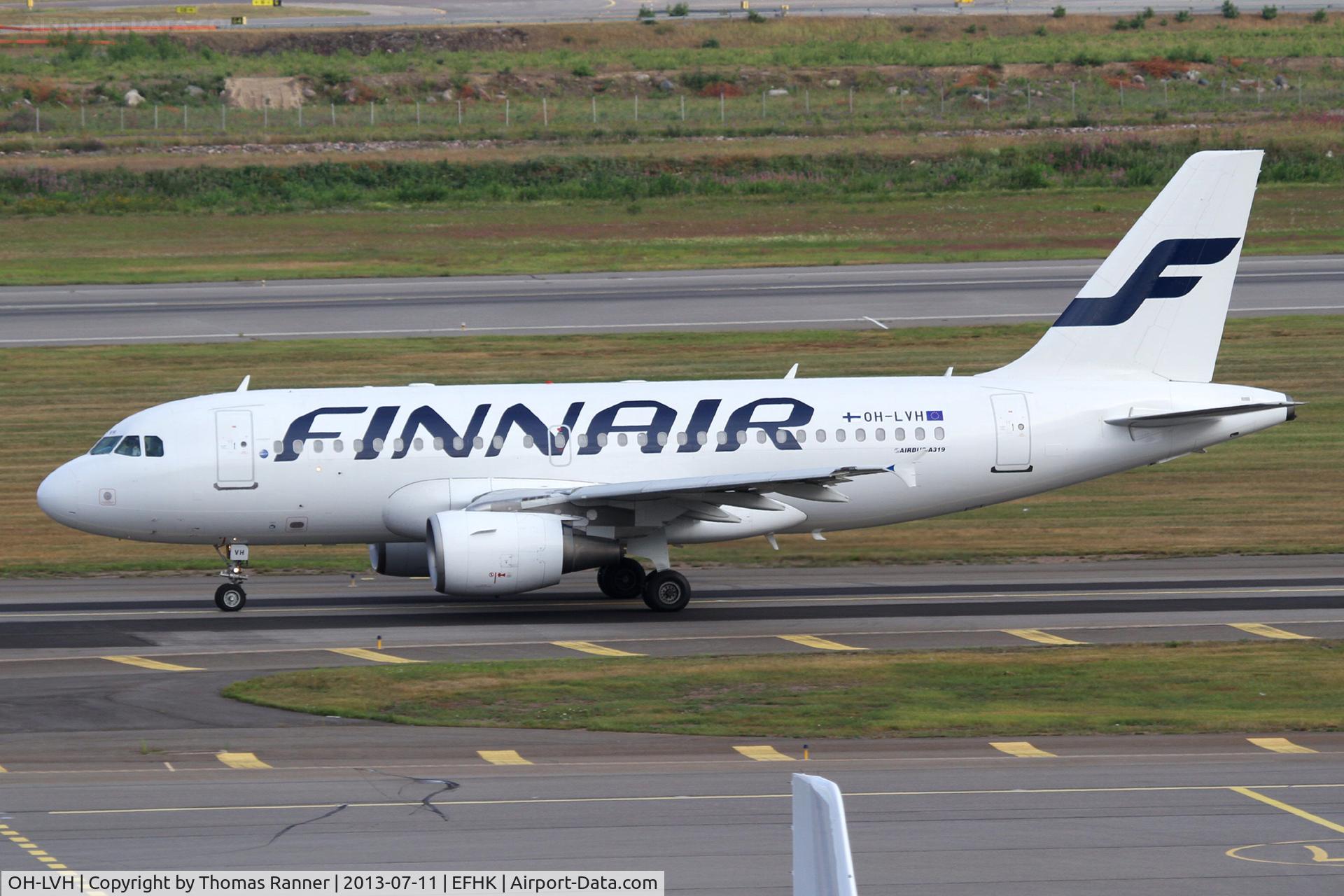 OH-LVH, 2000 Airbus A319-112 C/N 1184, Finnair A319