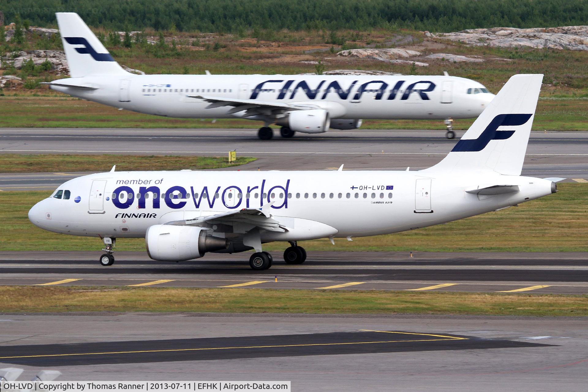 OH-LVD, 2000 Airbus A319-112 C/N 1352, Finnair A319
