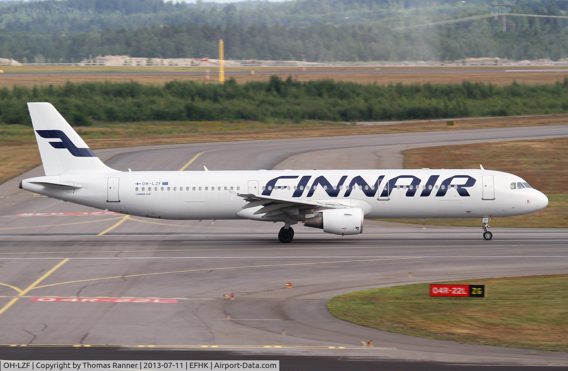 OH-LZF, 2004 Airbus A321-211 C/N 2208, Finnair A321