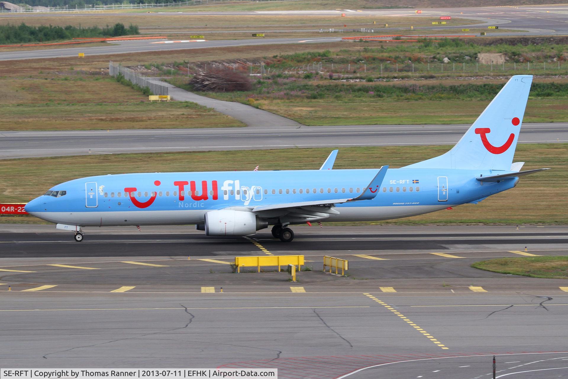 SE-RFT, 2011 Boeing 737-8K5 C/N 38097, TuiFly Nordic B737