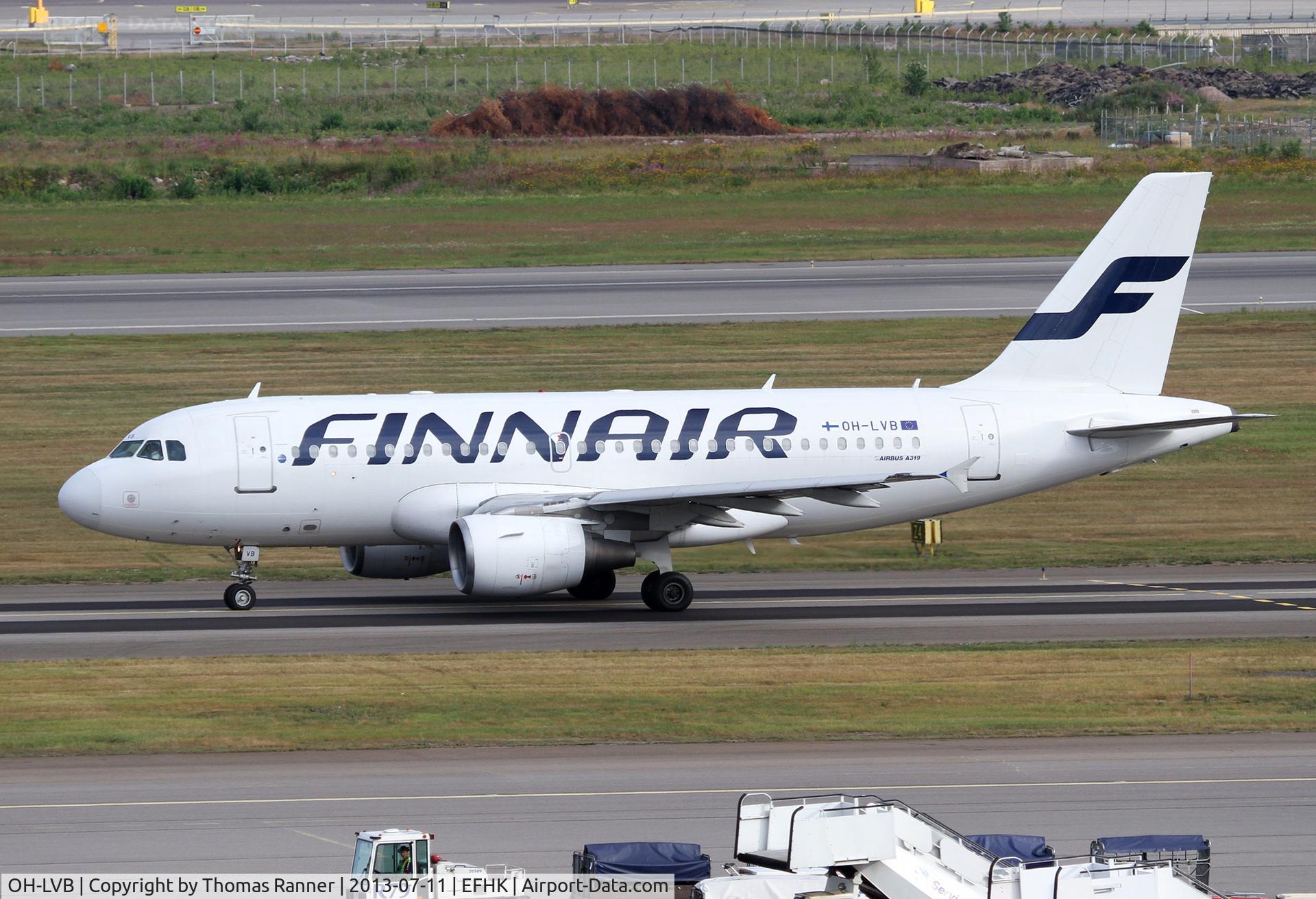 OH-LVB, 1999 Airbus A319-112 C/N 1107, Finnair A319