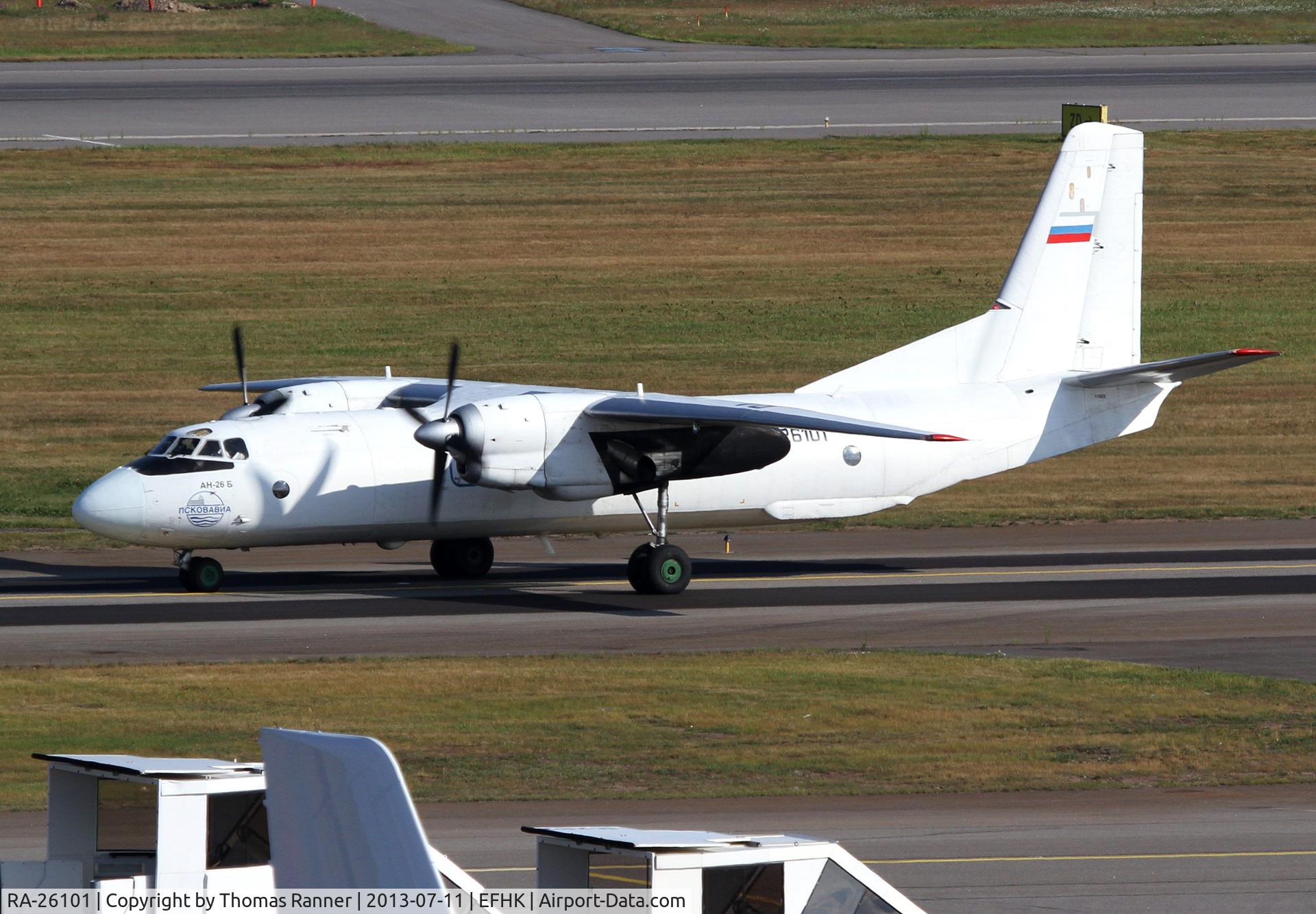 RA-26101, 1982 Antonov An-26B C/N 11908, Pskov Avia An-26