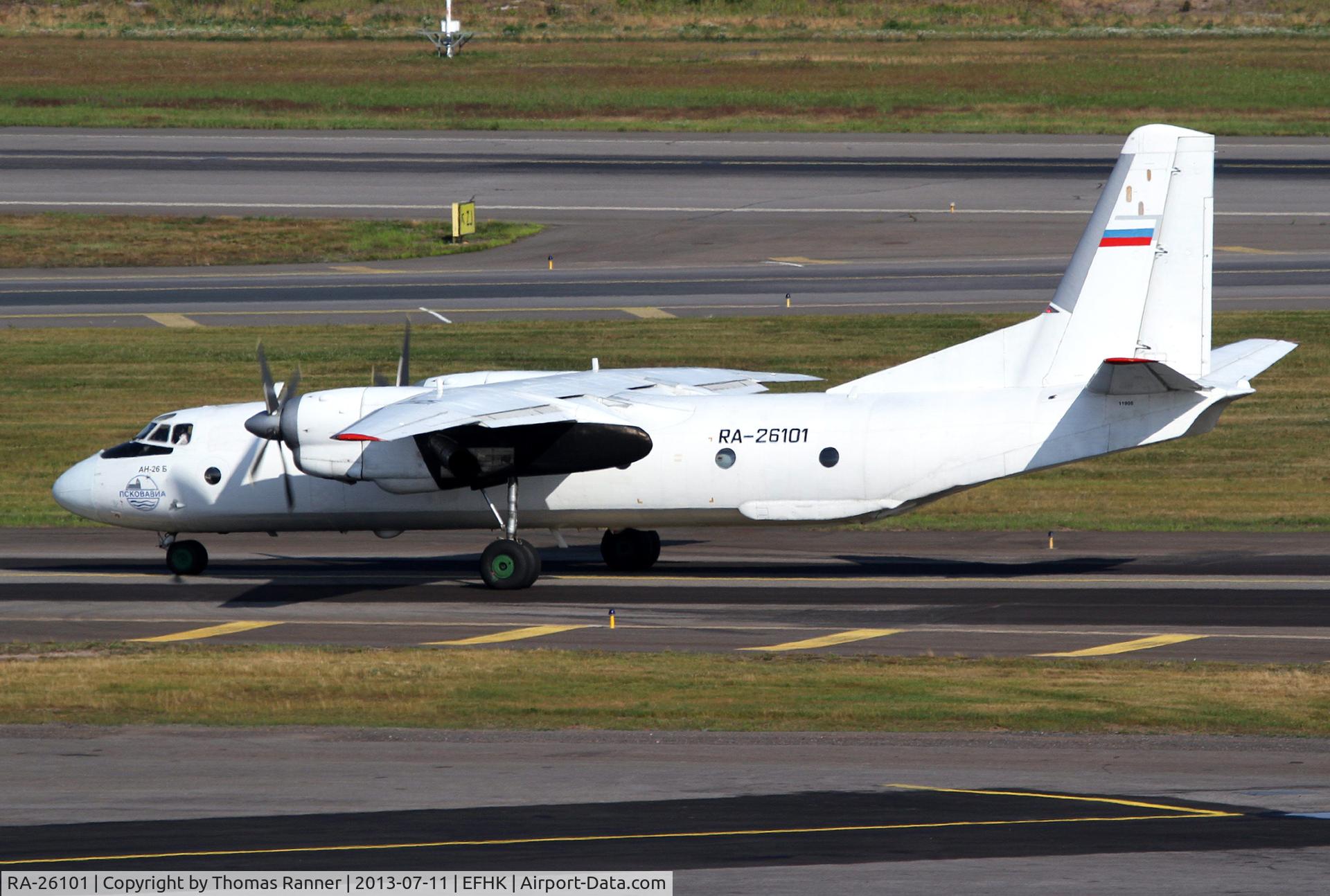 RA-26101, 1982 Antonov An-26B C/N 11908, Pskov Avia An-26