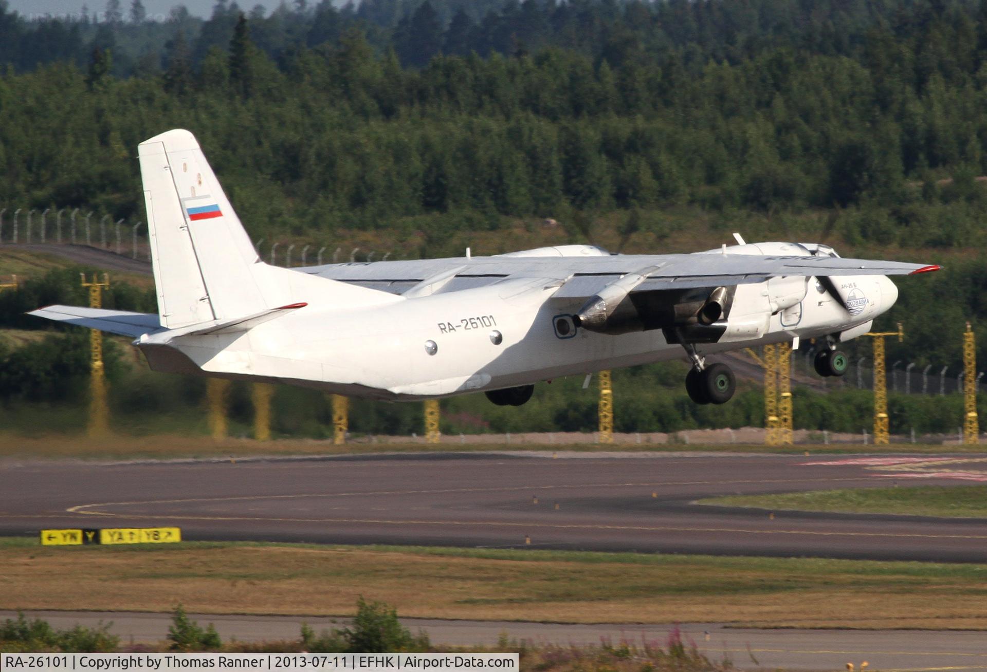 RA-26101, 1982 Antonov An-26B C/N 11908, Pskov Avia An-26