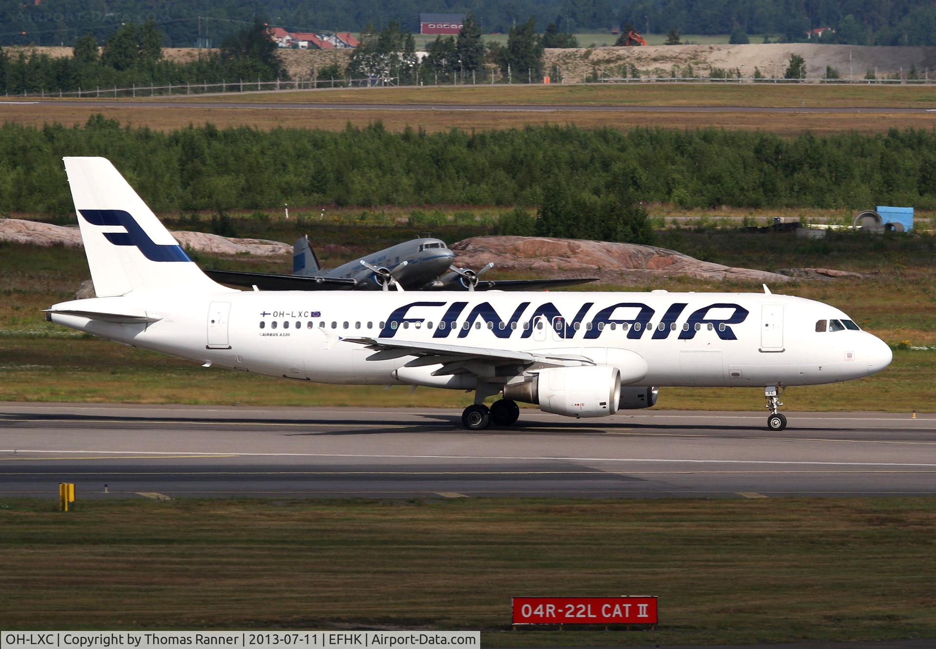 OH-LXC, 2001 Airbus A320-214 C/N 1544, Finnair A320