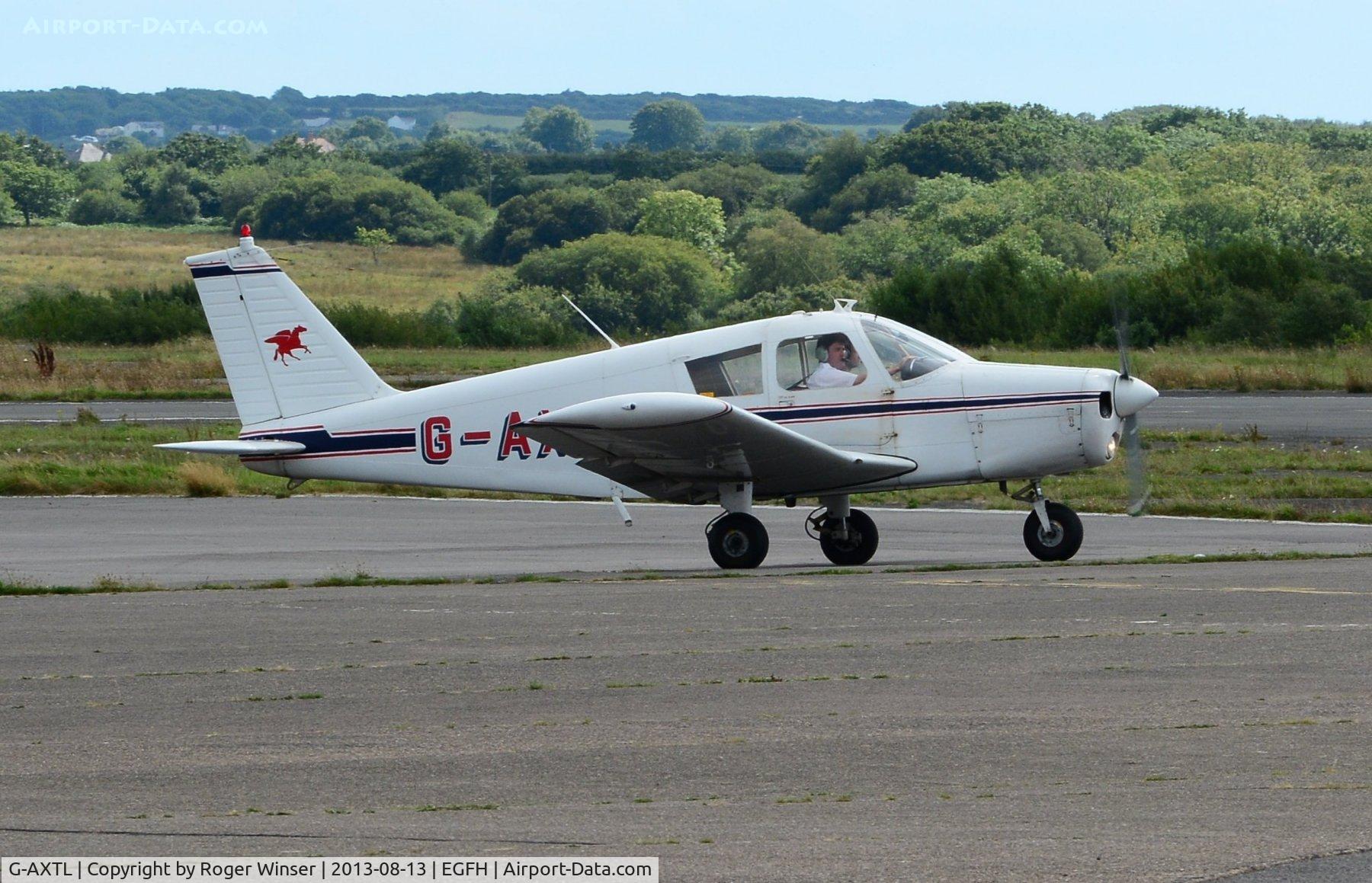 G-AXTL, 1969 Piper PA-28-140 Cherokee C/N 28-26247, Visiting Cherokee operated by Bristol and Wessex Aeroplane Club.
