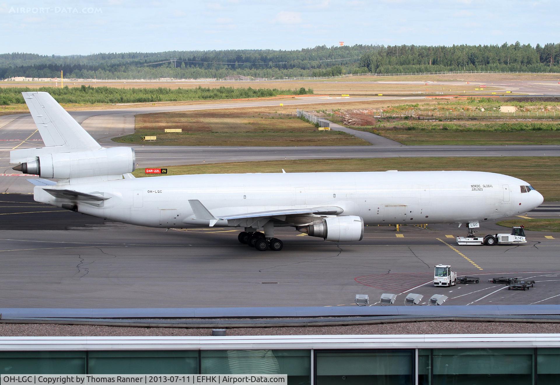 OH-LGC, 1992 McDonnell Douglas MD-11 C/N 48512, Nordic Global Airlines MD11