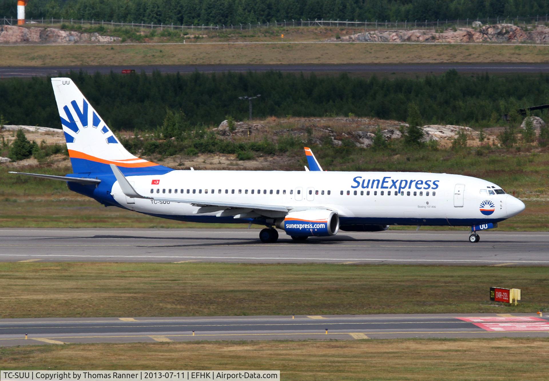 TC-SUU, 2001 Boeing 737-86Q C/N 30274, SunExpress B737