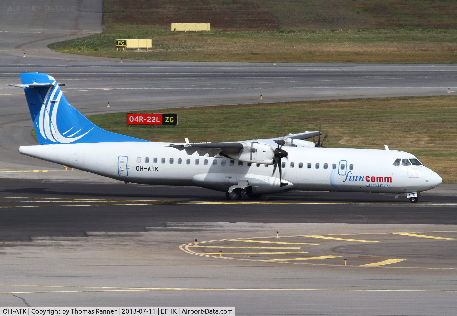 OH-ATK, 2009 ATR 72-212A C/N 848, FinnComm ATR72