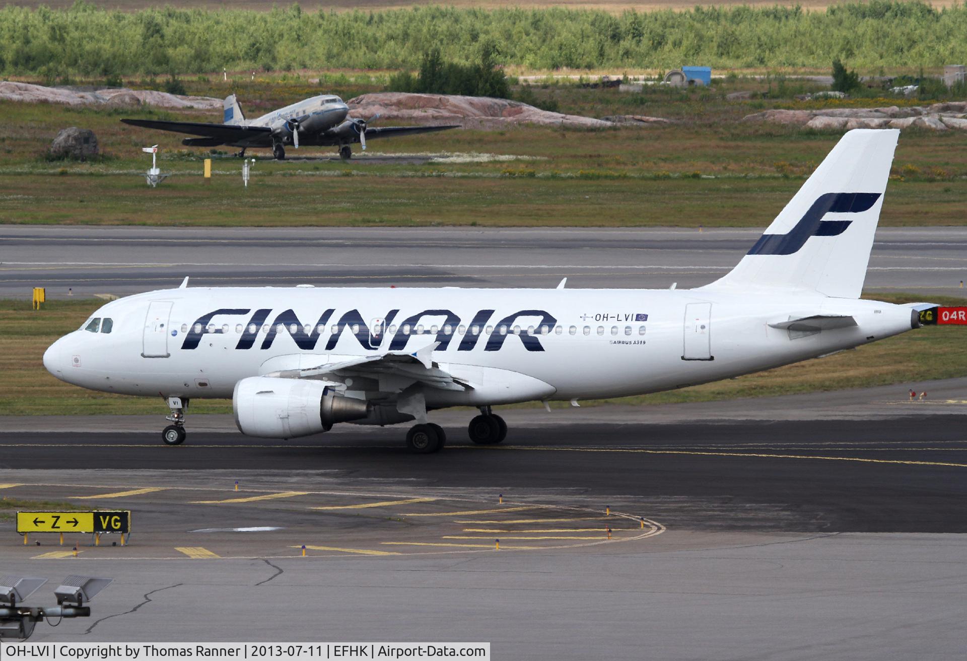 OH-LVI, 2000 Airbus A319-112 C/N 1364, Finnair A319