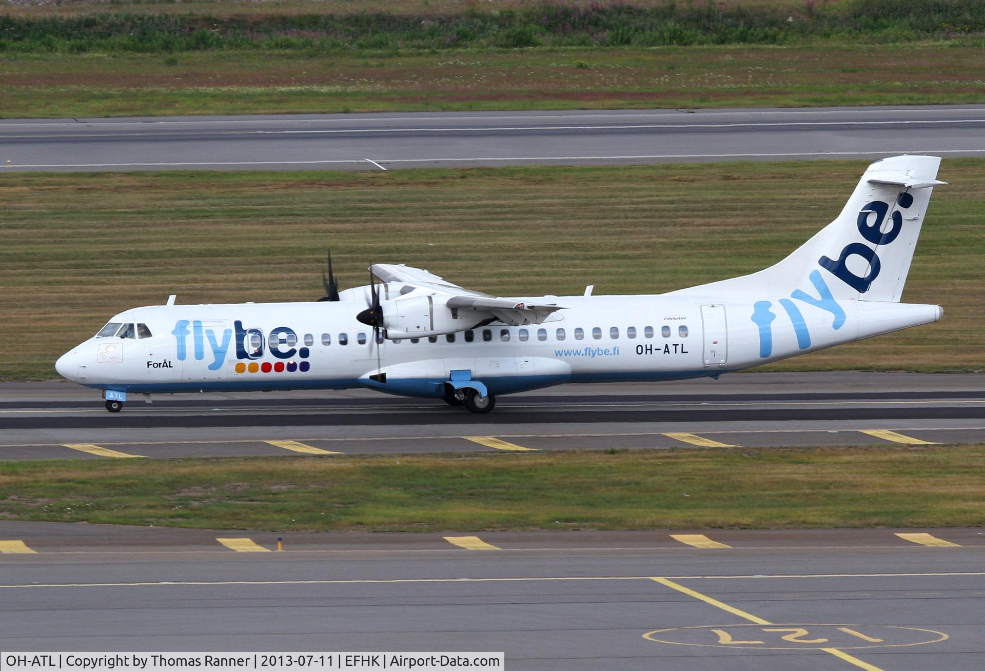 OH-ATL, 2009 ATR 72-212A C/N 851, FlyBe Nordic ATR72