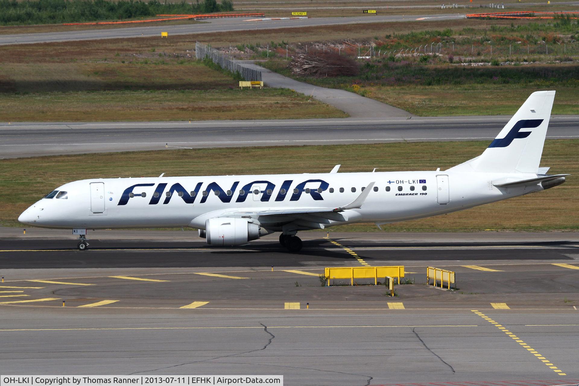 OH-LKI, 2007 Embraer 190AR (ERJ-190-100IGW) C/N 19000117, Finnair Emb190