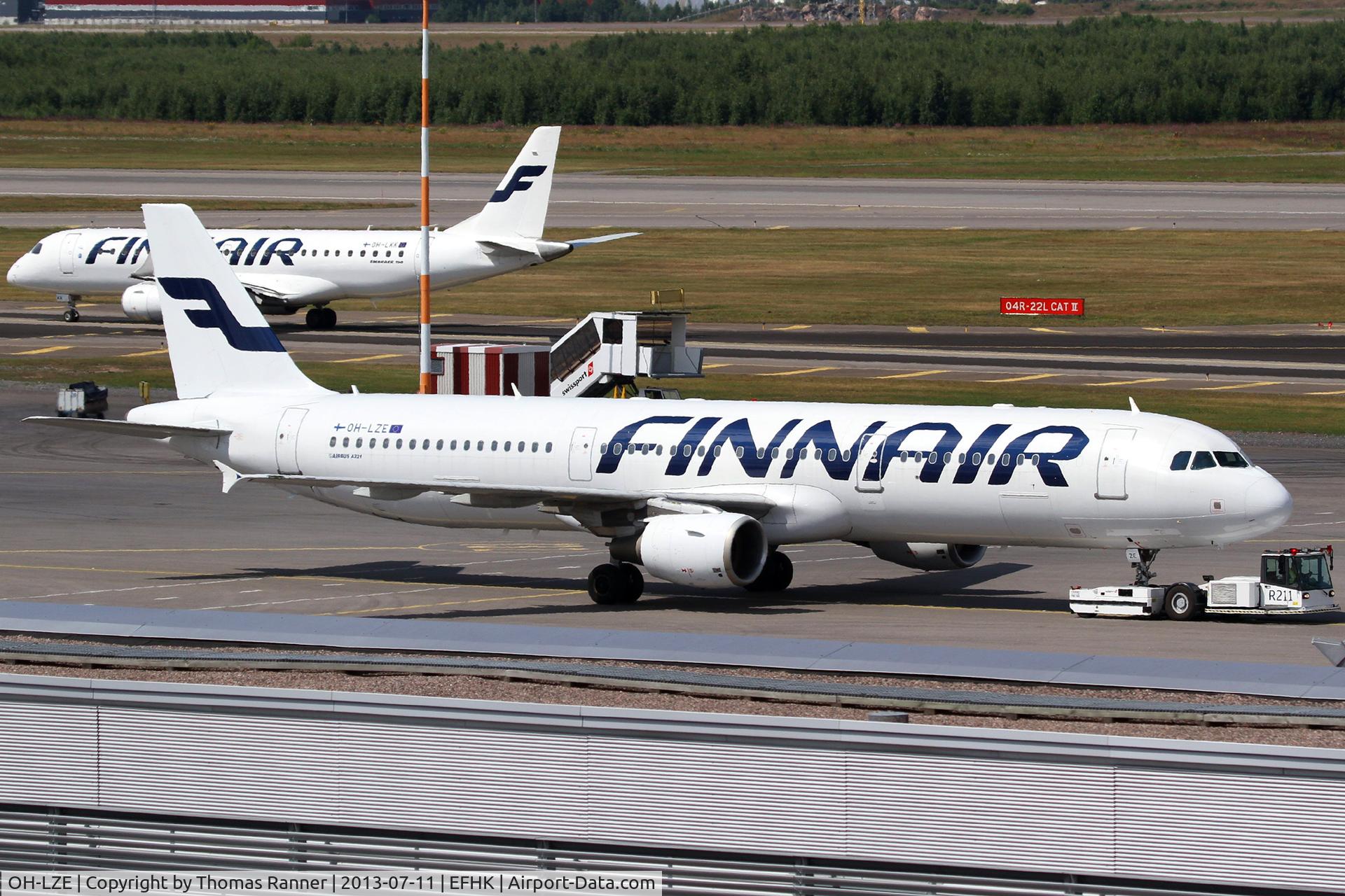 OH-LZE, 2003 Airbus A321-211 C/N 1978, Finnair A321