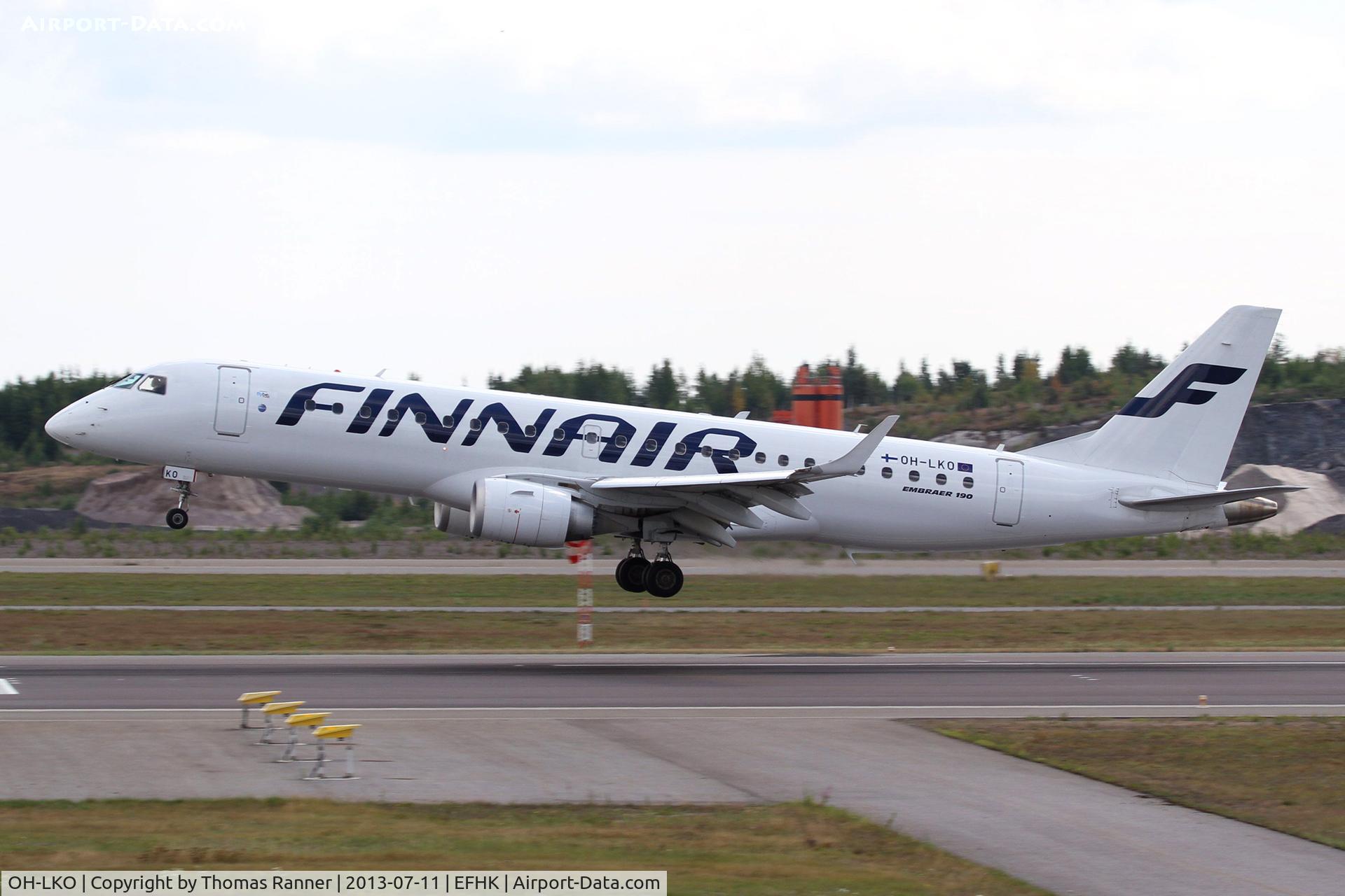 OH-LKO, 2009 Embraer 190LR (ERJ-190-100LR) C/N 19000267, Finnair Emb190