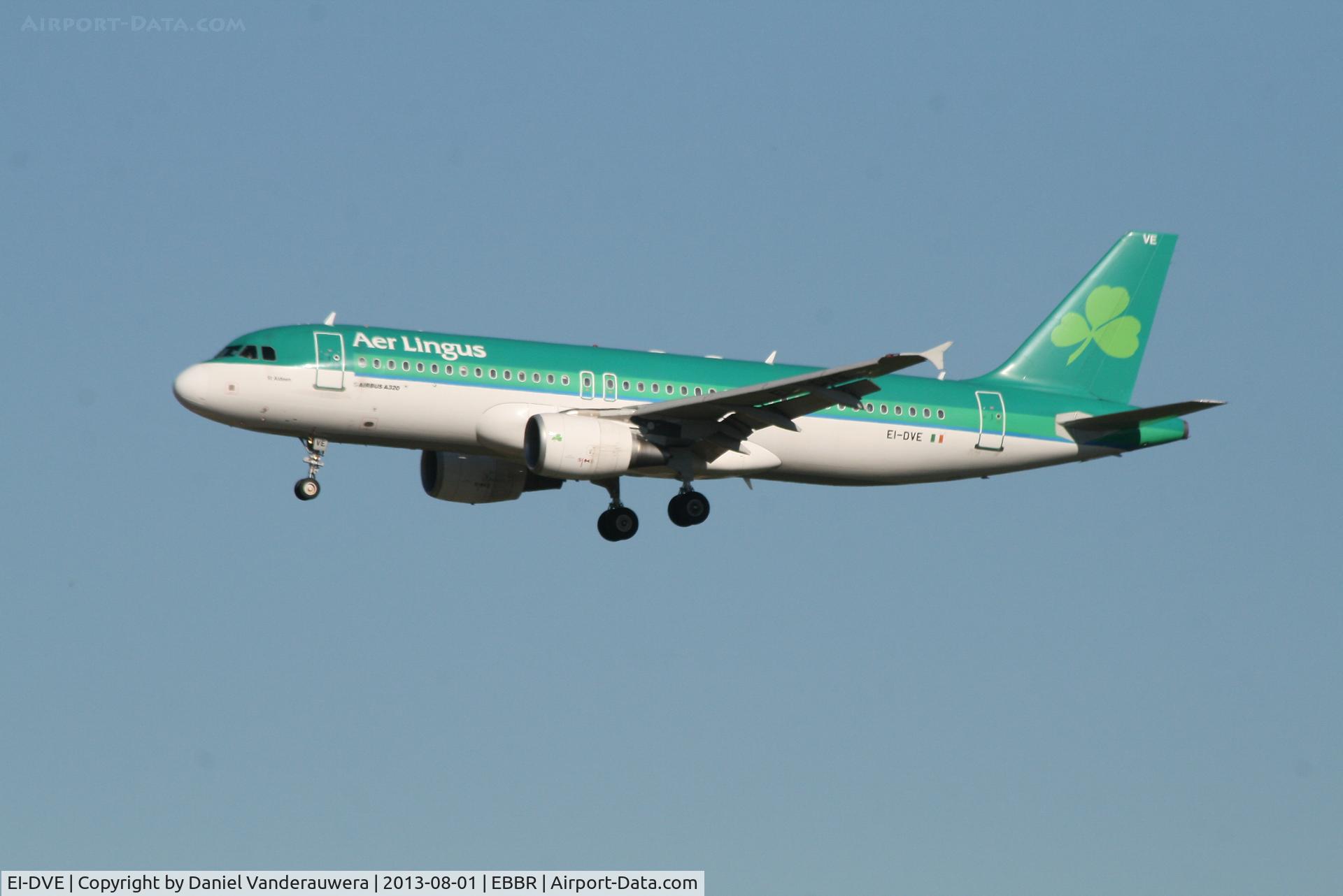 EI-DVE, 2007 Airbus A320-214 C/N 3219, Arrival of flight EI630 to RWY 20