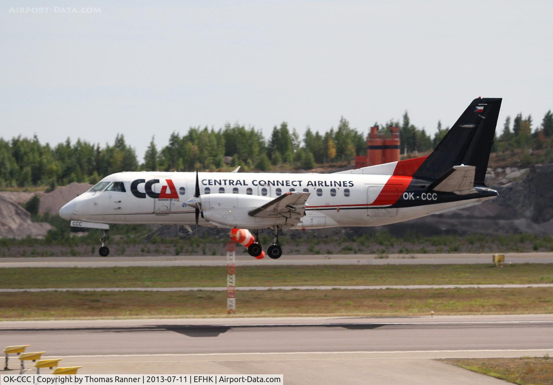 OK-CCC, 1990 Saab 340B C/N 340B-208, CCA Saab 340