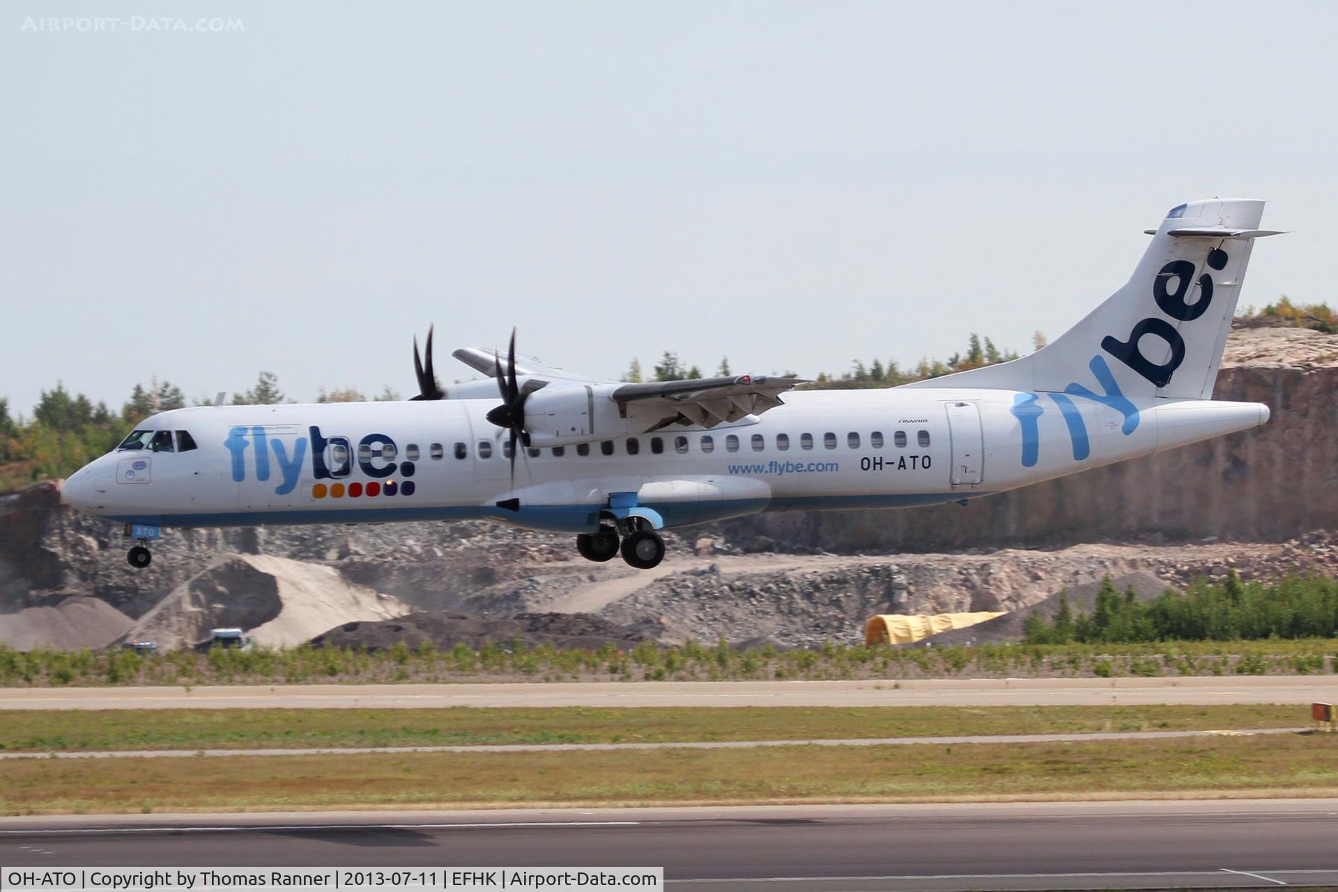 OH-ATO, 2011 ATR 72-212A C/N 977, FlyBe Nordic ATR72