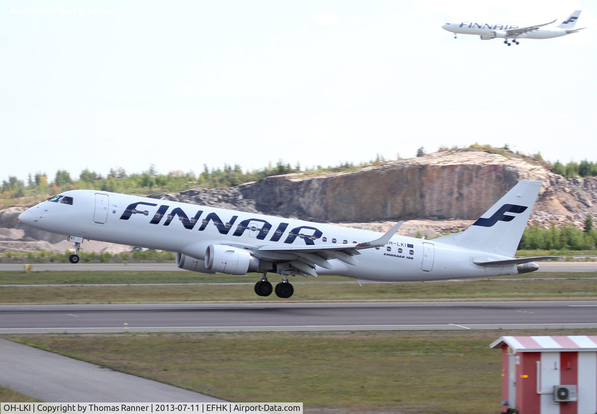 OH-LKI, 2007 Embraer 190AR (ERJ-190-100IGW) C/N 19000117, Finnair Emb190