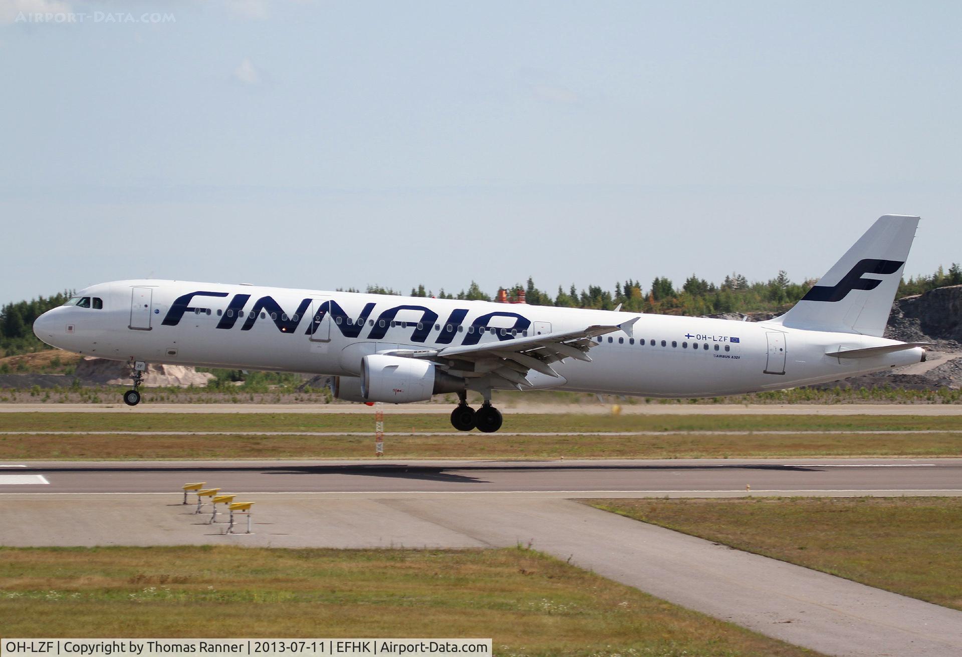 OH-LZF, 2004 Airbus A321-211 C/N 2208, Finnair A321