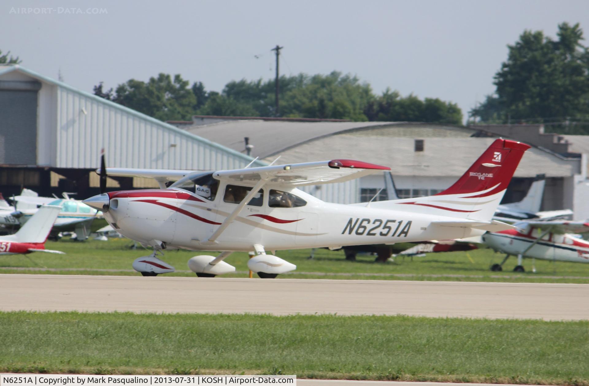 N6251A, 2008 Cessna T182T Turbo Skylane C/N T18208852, Cessna T182T