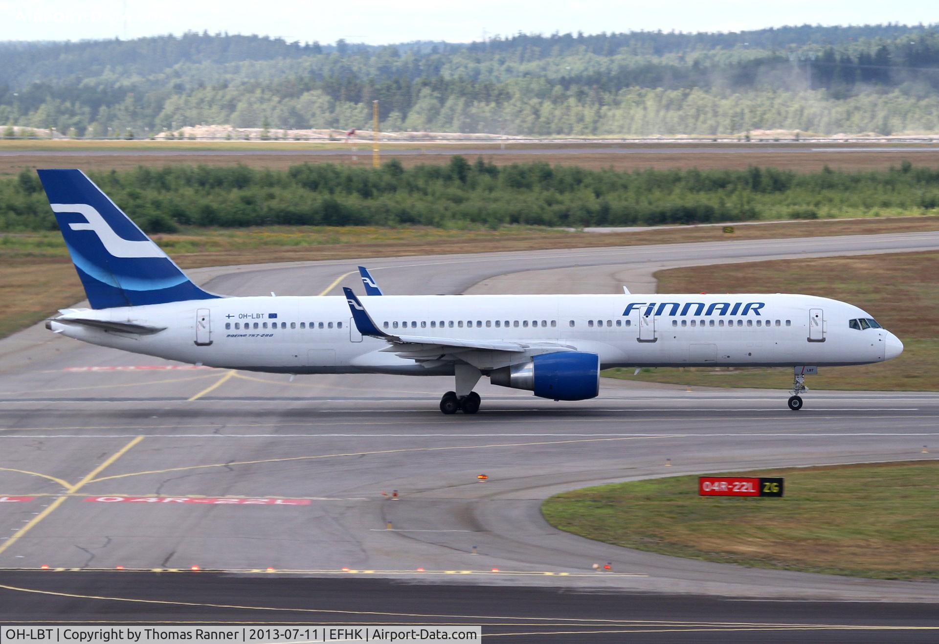 OH-LBT, 1998 Boeing 757-2Q8 C/N 28170, Finnair B757
