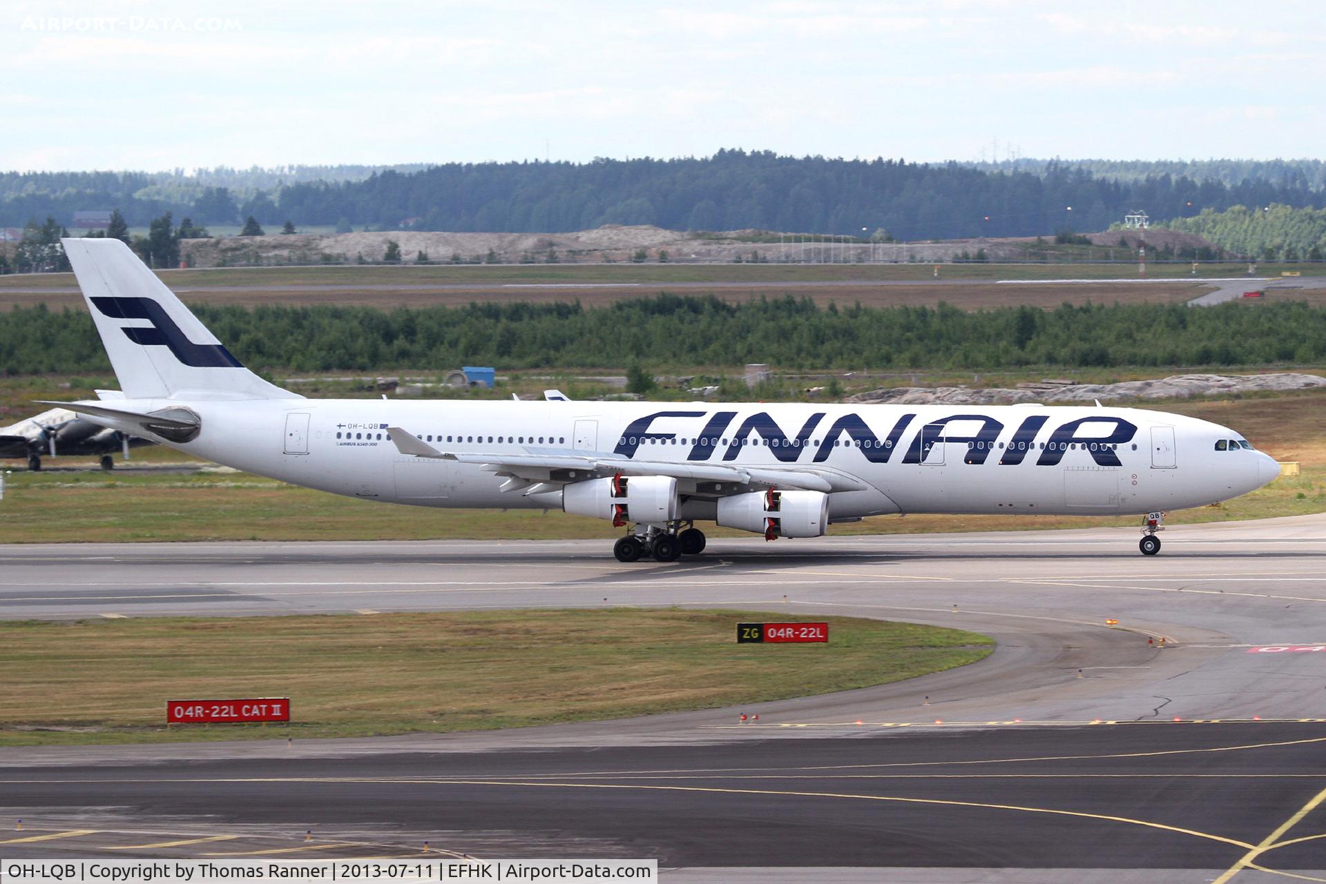OH-LQB, 2007 Airbus A340-313 C/N 835, Finnair A340