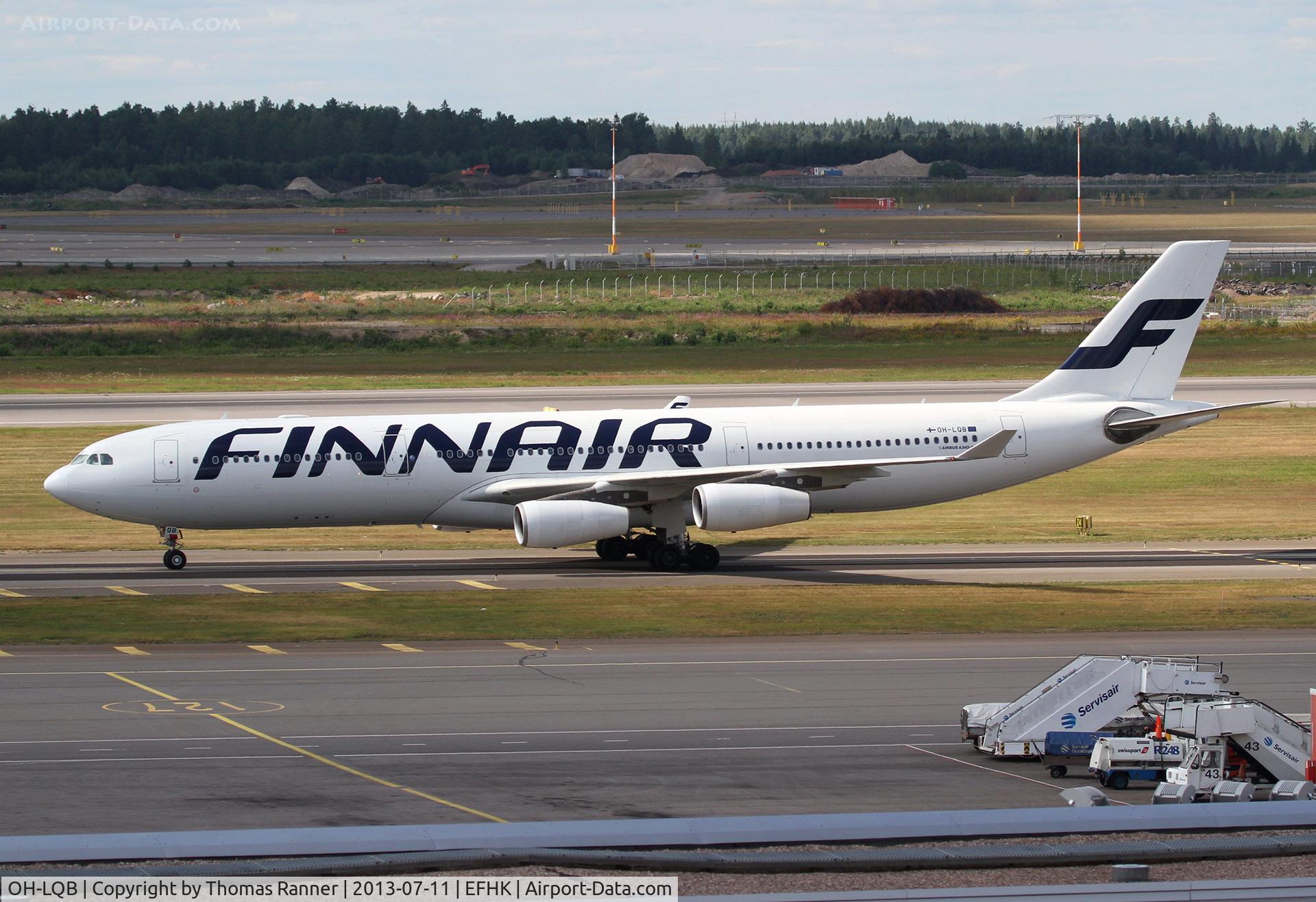 OH-LQB, 2007 Airbus A340-313 C/N 835, Finnair A340