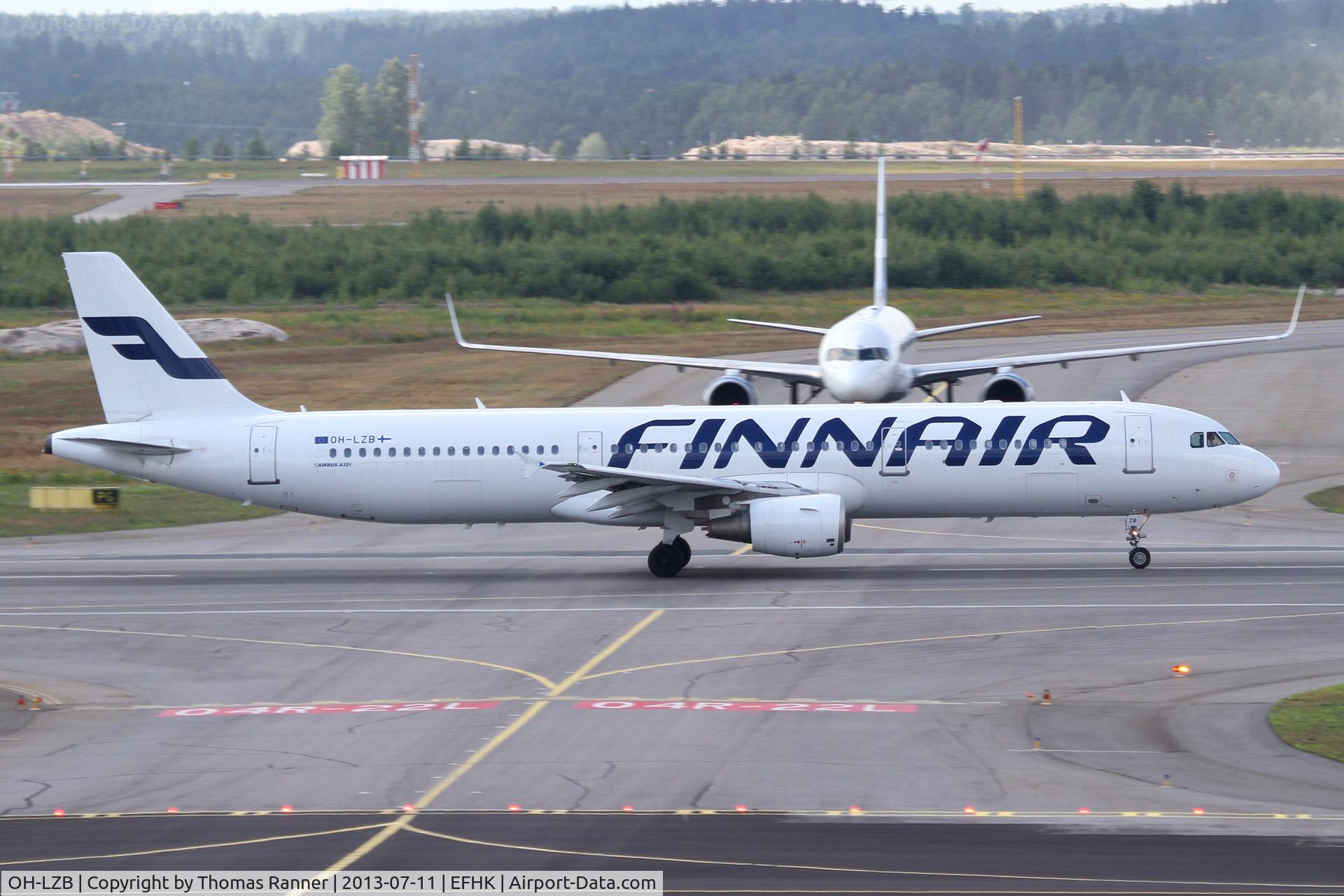 OH-LZB, 1999 Airbus A321-211 C/N 0961, Finnair A321