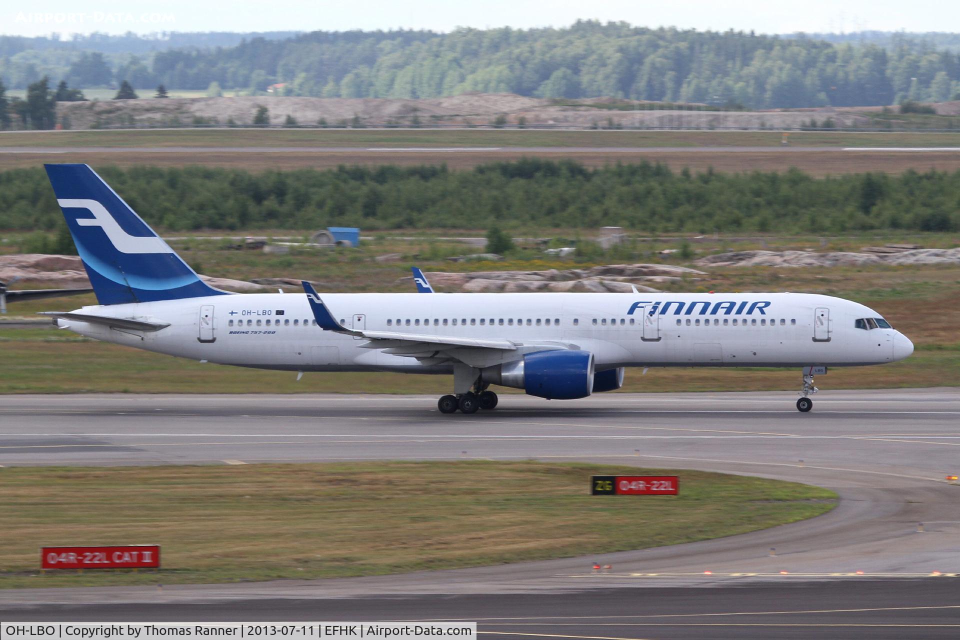 OH-LBO, 1997 Boeing 757-2Q8 (C-32A) C/N 28172, Finnair B757