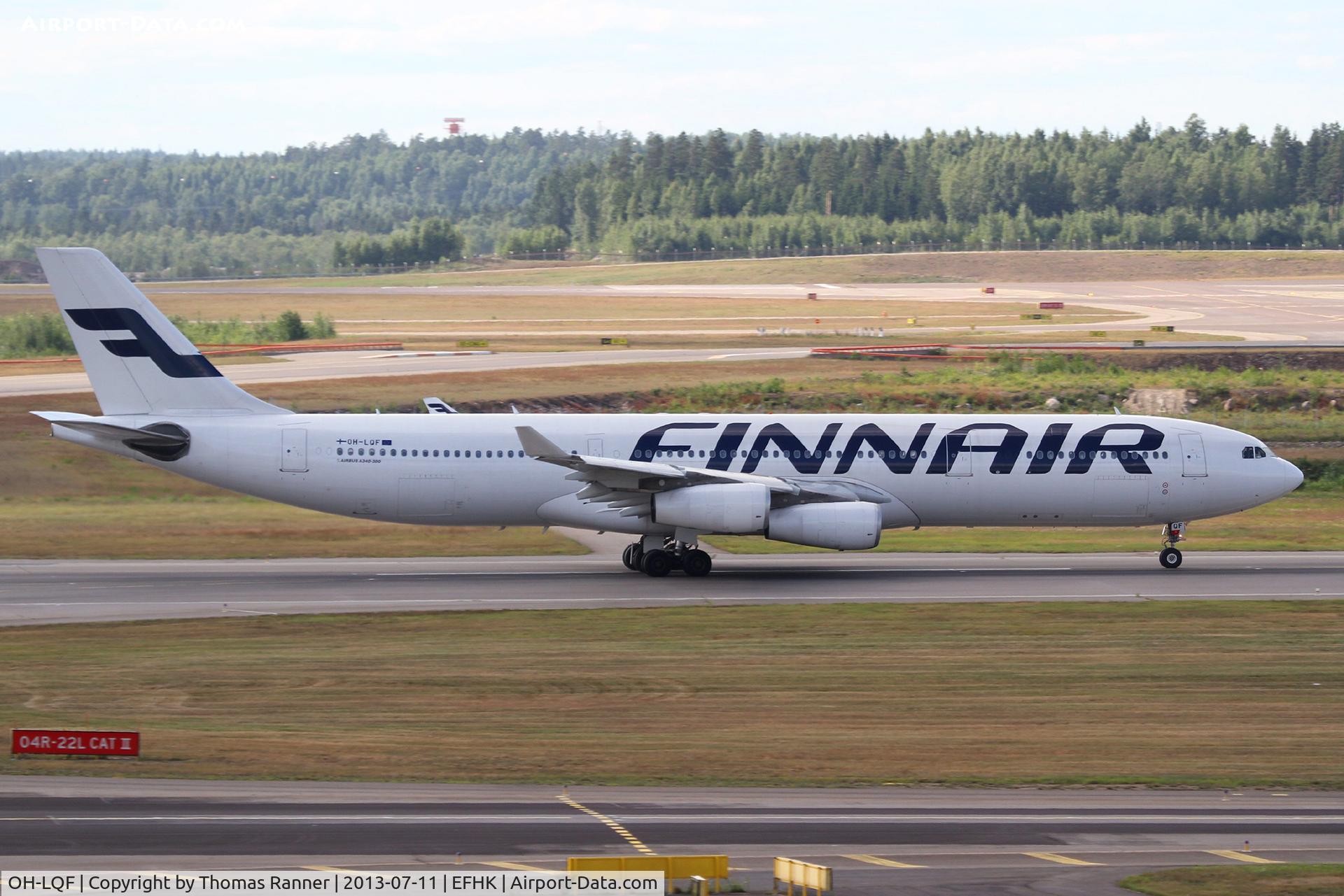 OH-LQF, 1997 Airbus A340-313X C/N 168, Finnair A340