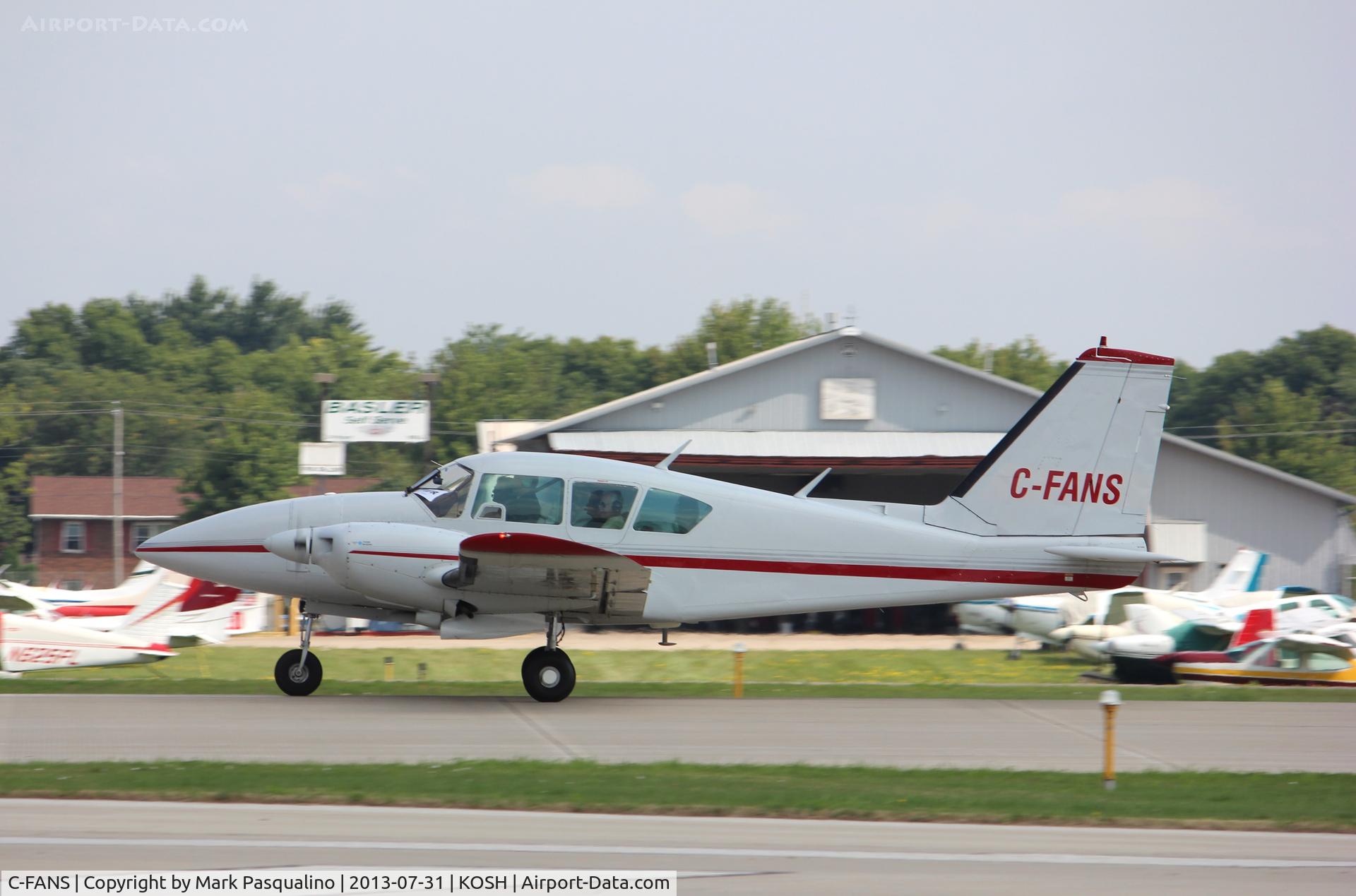 C-FANS, 1979 Piper PA-23-250 Aztec C/N 27-7954081, Piper PA-23-250