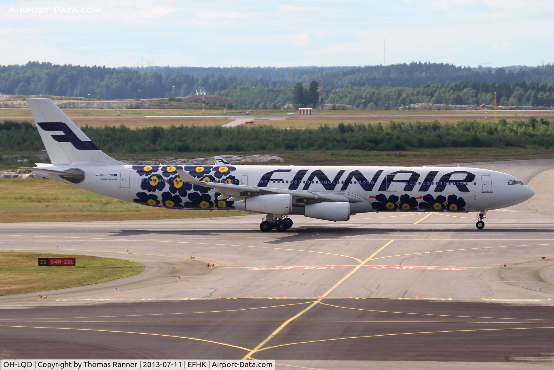 OH-LQD, 2008 Airbus A340-313X C/N 921, Finnair A340