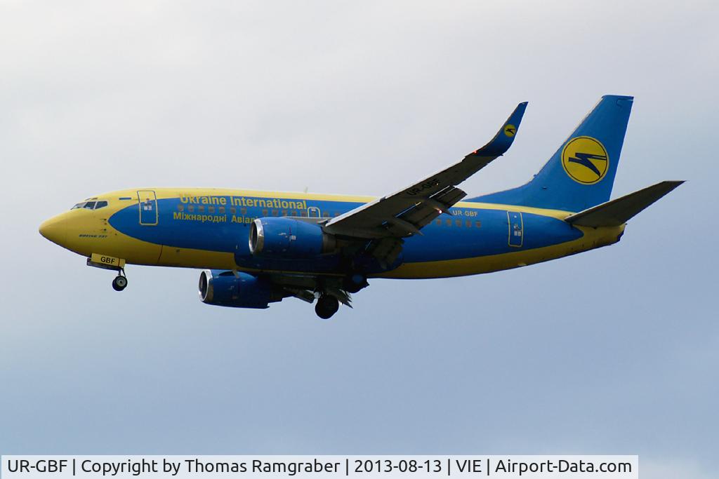 UR-GBF, 1990 Boeing 737-548 C/N 24919, Ukraine International Airlines Boeing 737-500