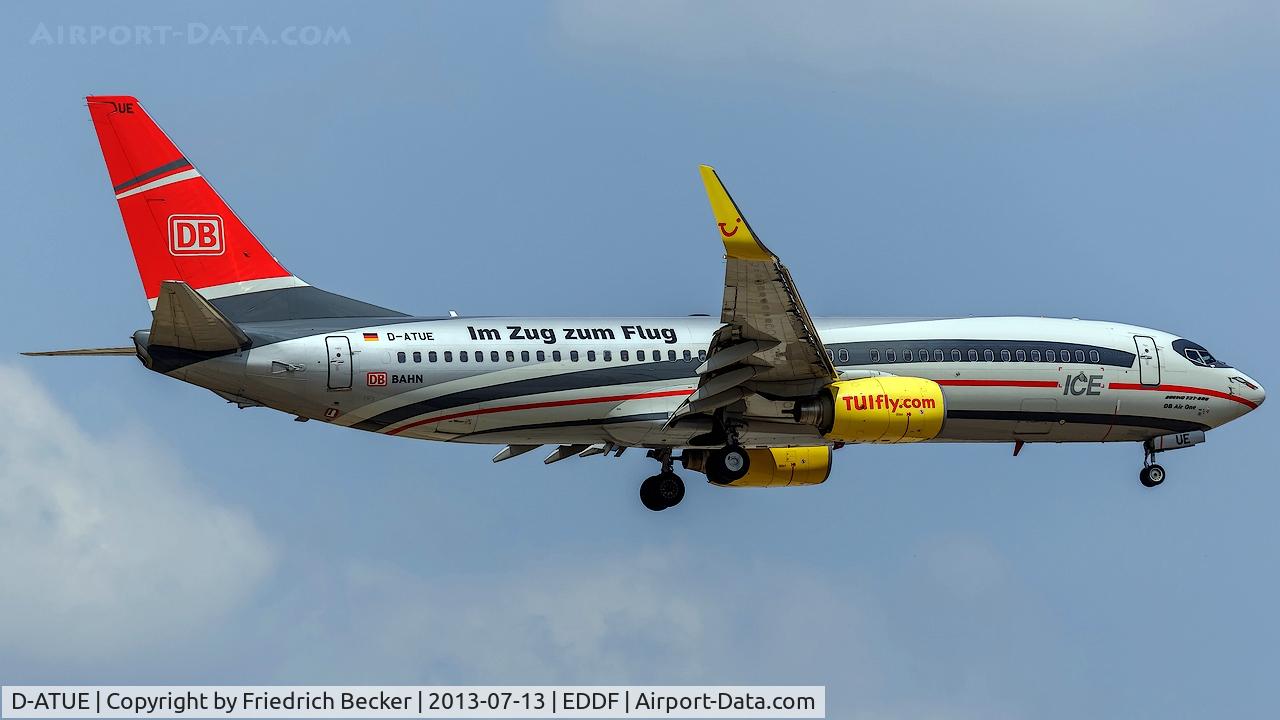D-ATUE, 2006 Boeing 737-8K5 C/N 34686, on final RW07R