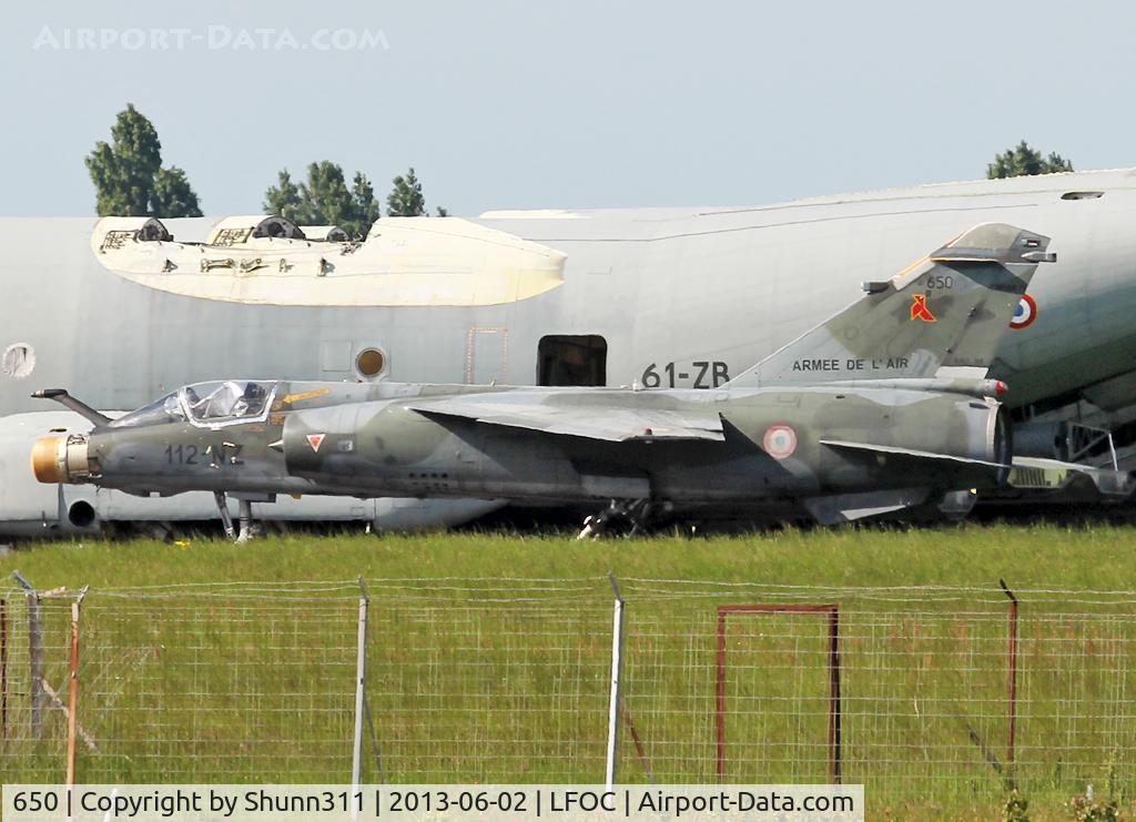 650, Dassault Mirage F.1CR C/N 50, Now stored @ LFOC and seen during Open Day 2013