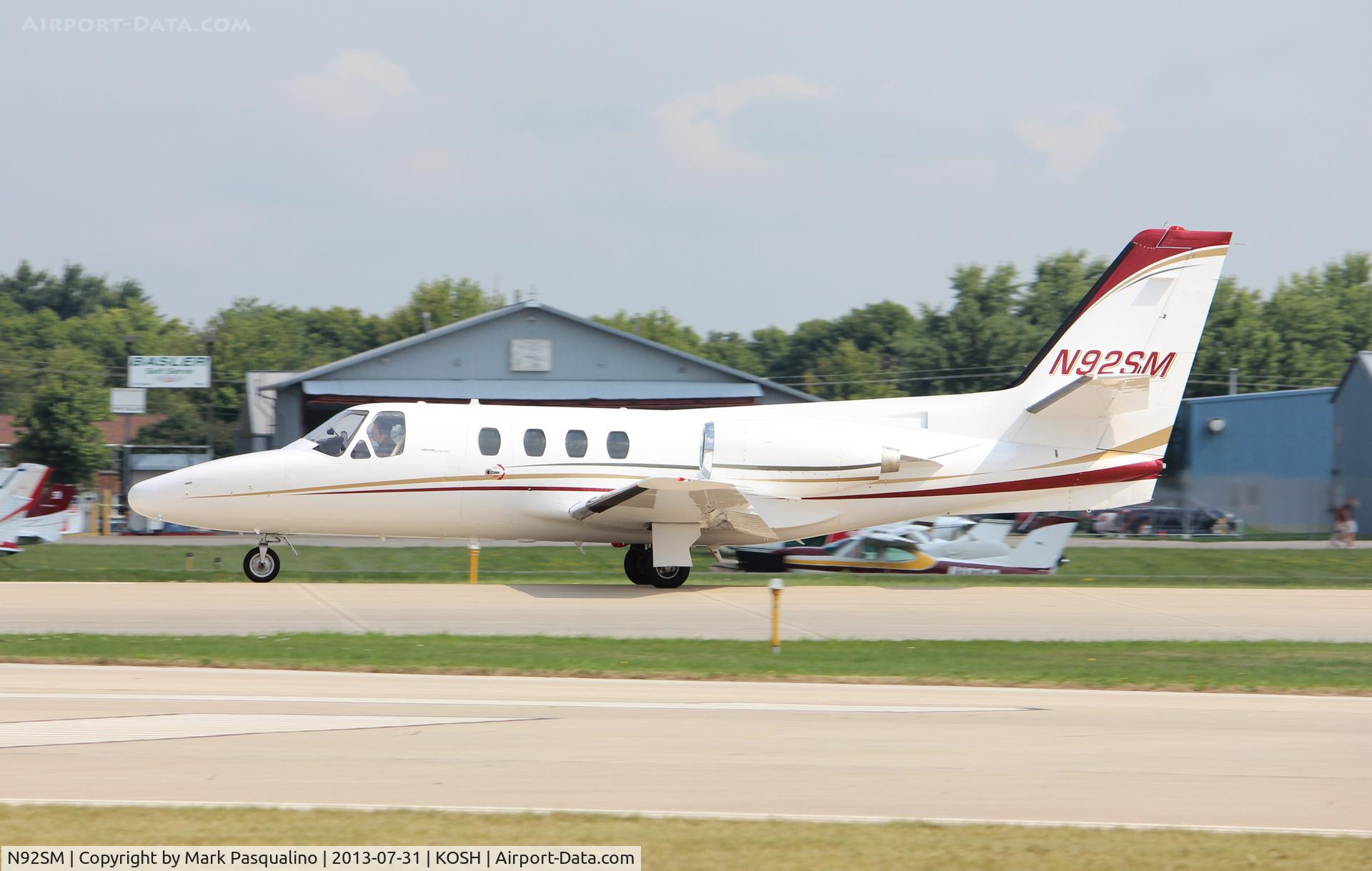 N92SM, 1973 Cessna 500 Citation C/N 500-0124, Cessna 500