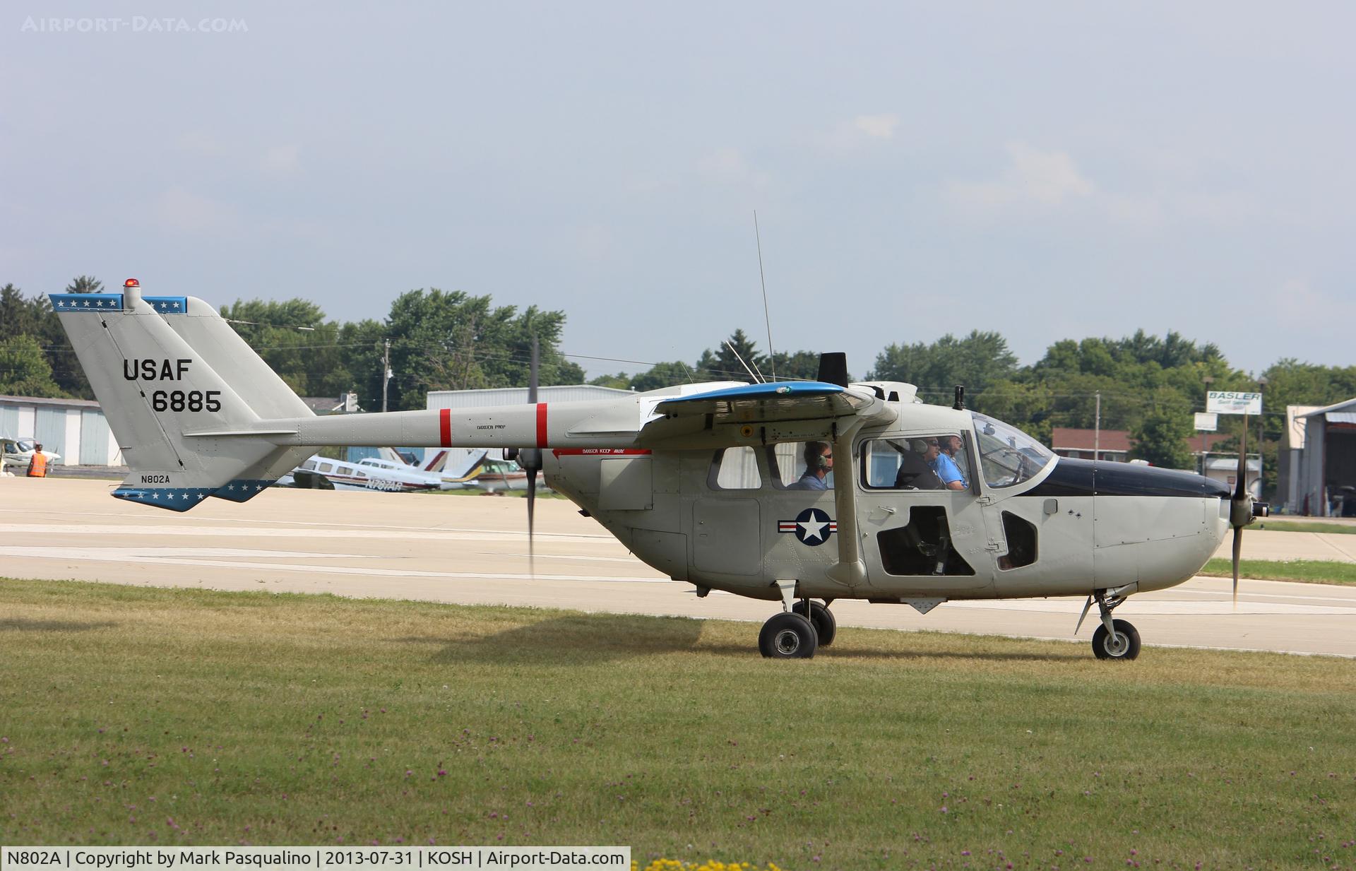 N802A, 1968 Cessna O-2A (M337B) Super Skymaster Super Skymaster C/N 337M-0174, Cessna O-2A