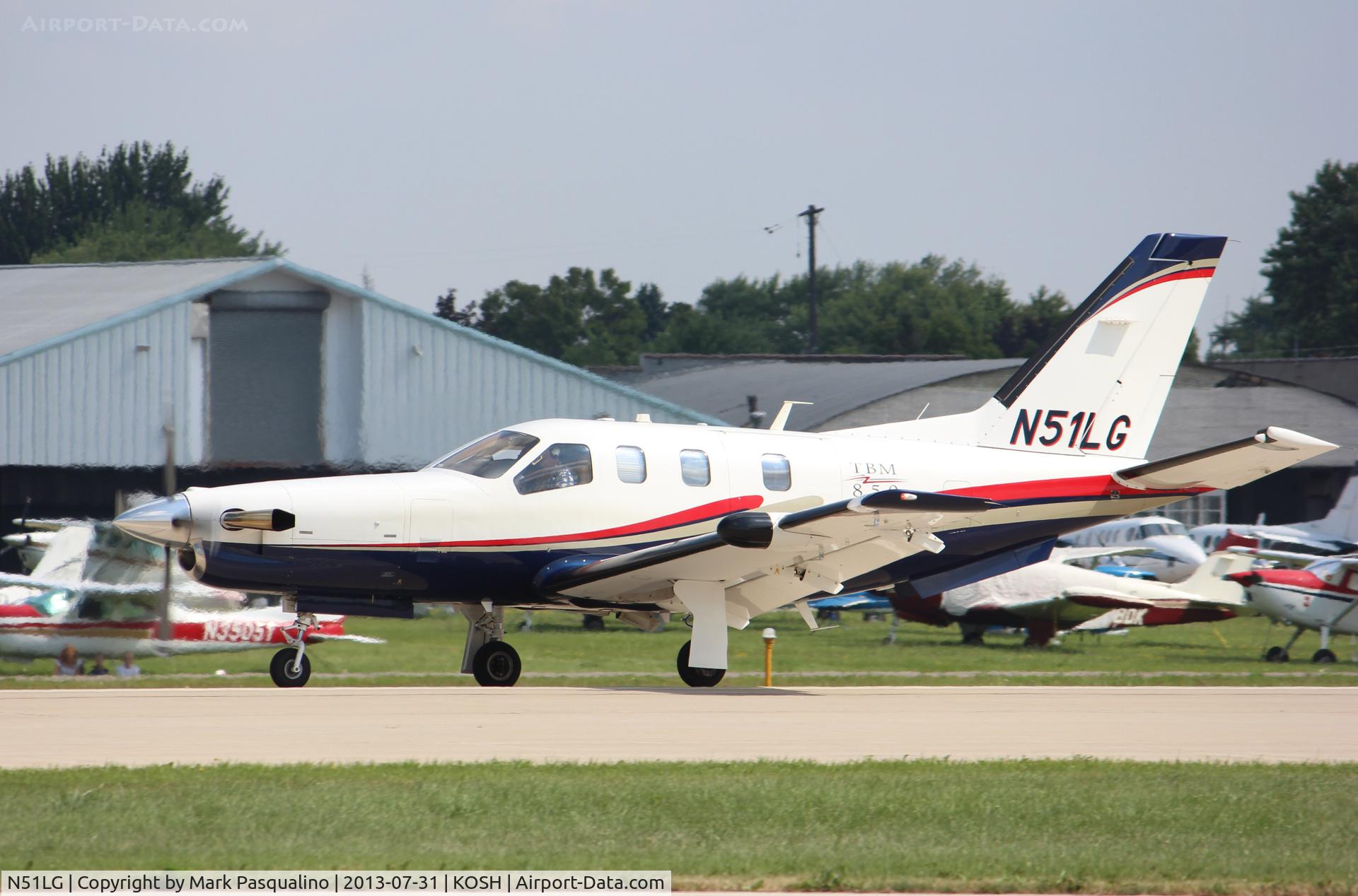 N51LG, 2007 Socata TBM-700 C/N 423, Socata TBM 850